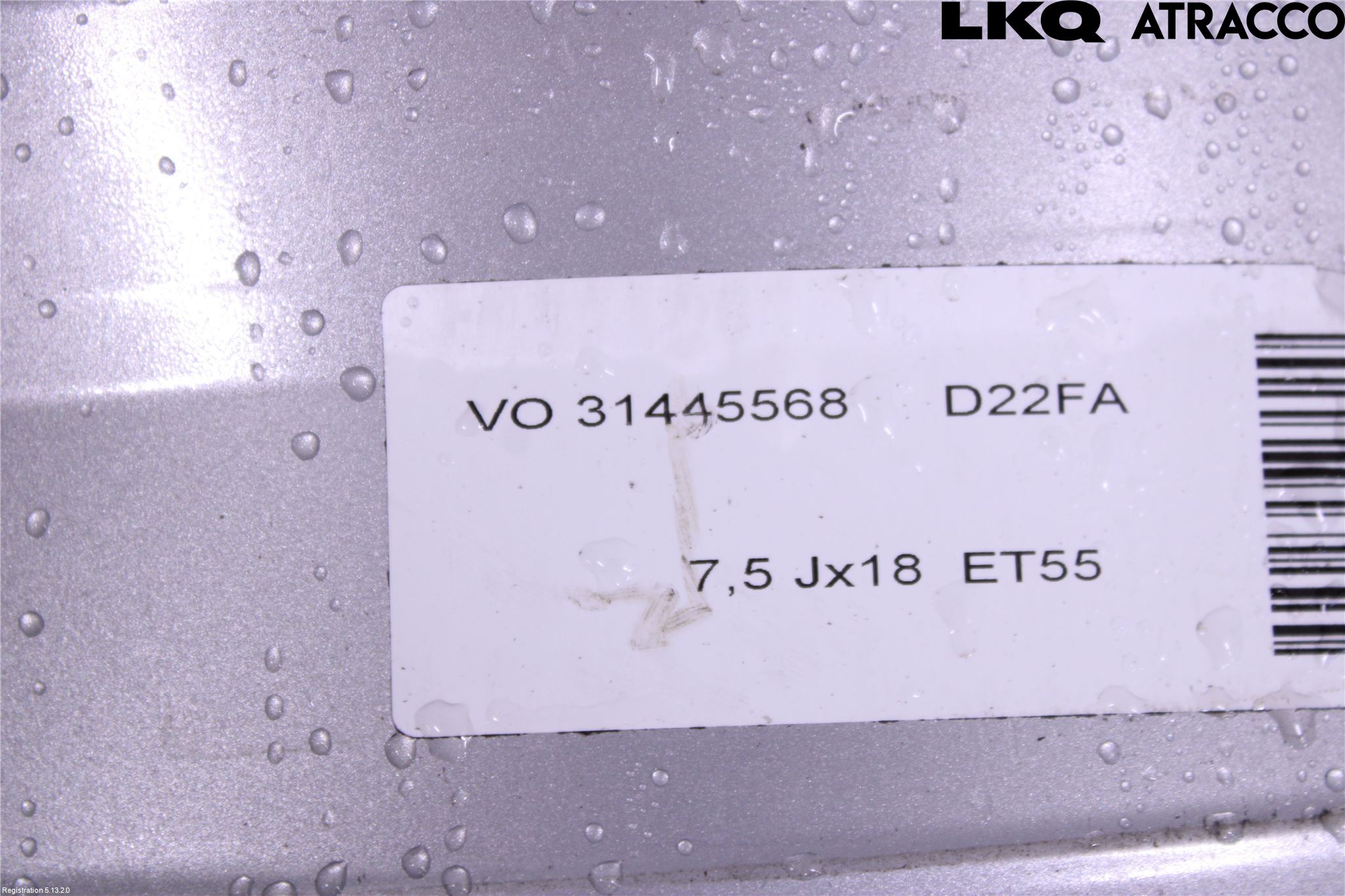 Volvo XC60 14-17 Fälg Aluminium