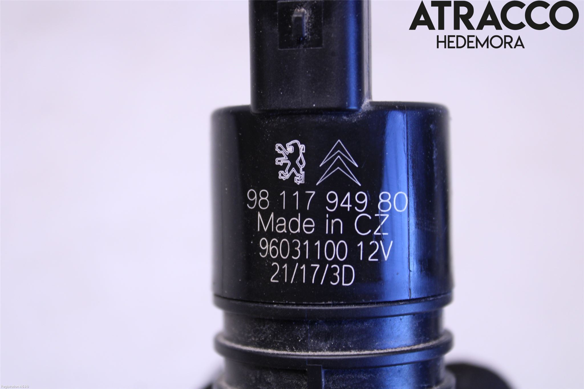 Citroen JUMPY/E-JUMPY 16- Spolarpump Vindruta