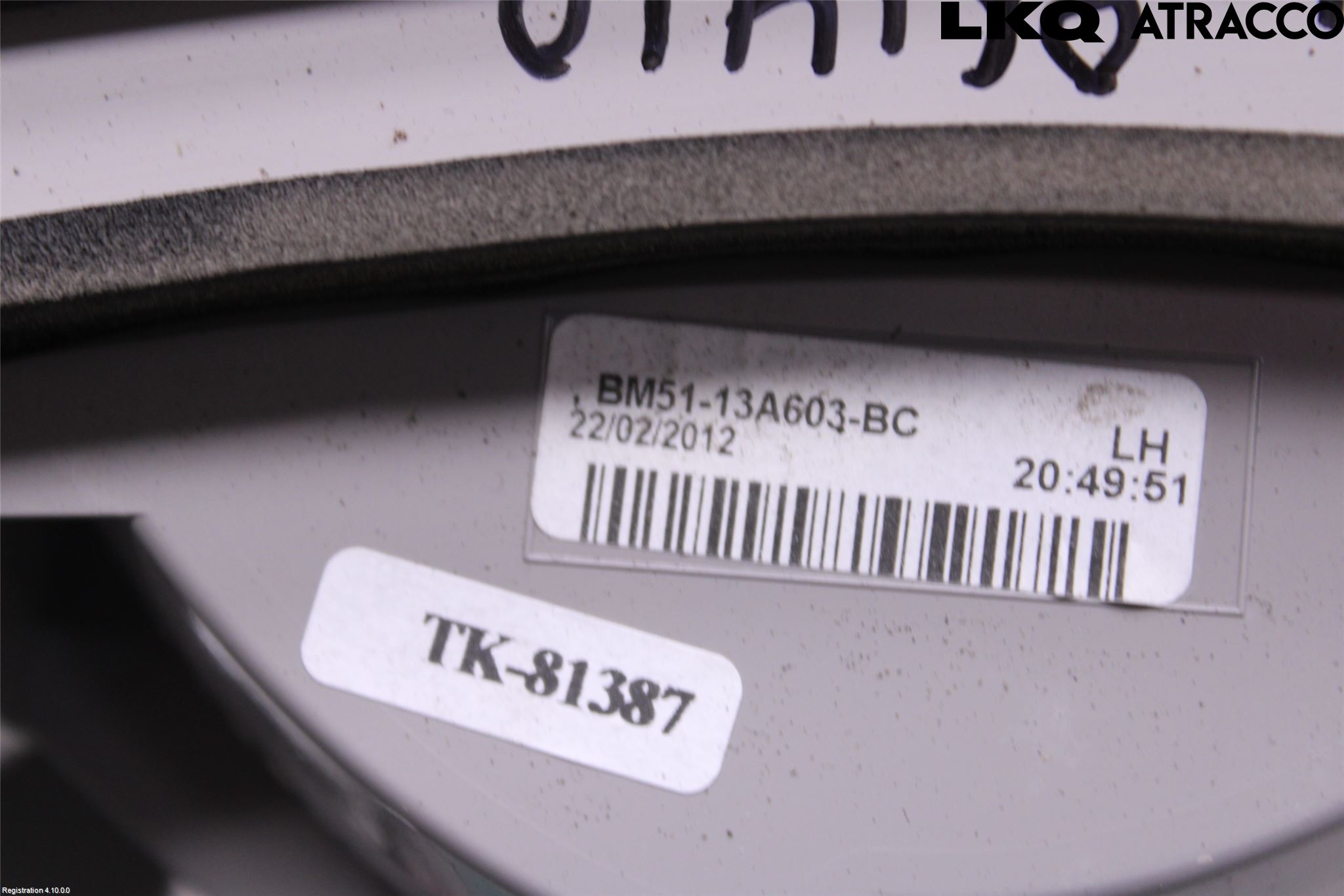 Ford FOCUS 11-14 Bakljus Lucka Vä