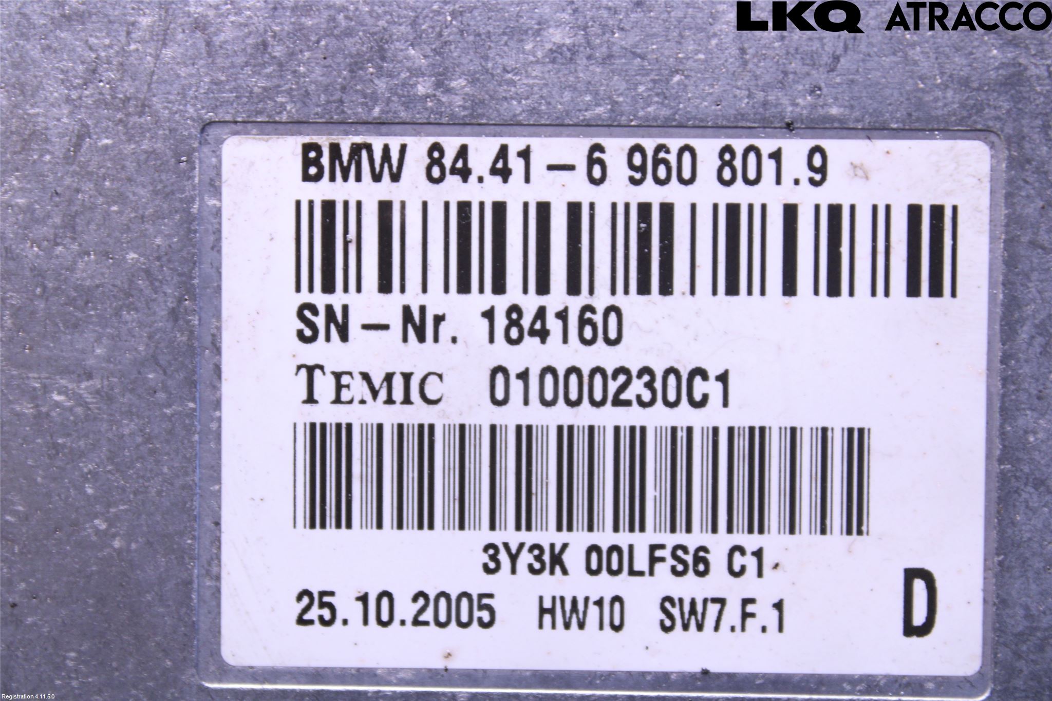 BMW 7 E65/66    00-08 Styrenhet Övrigt