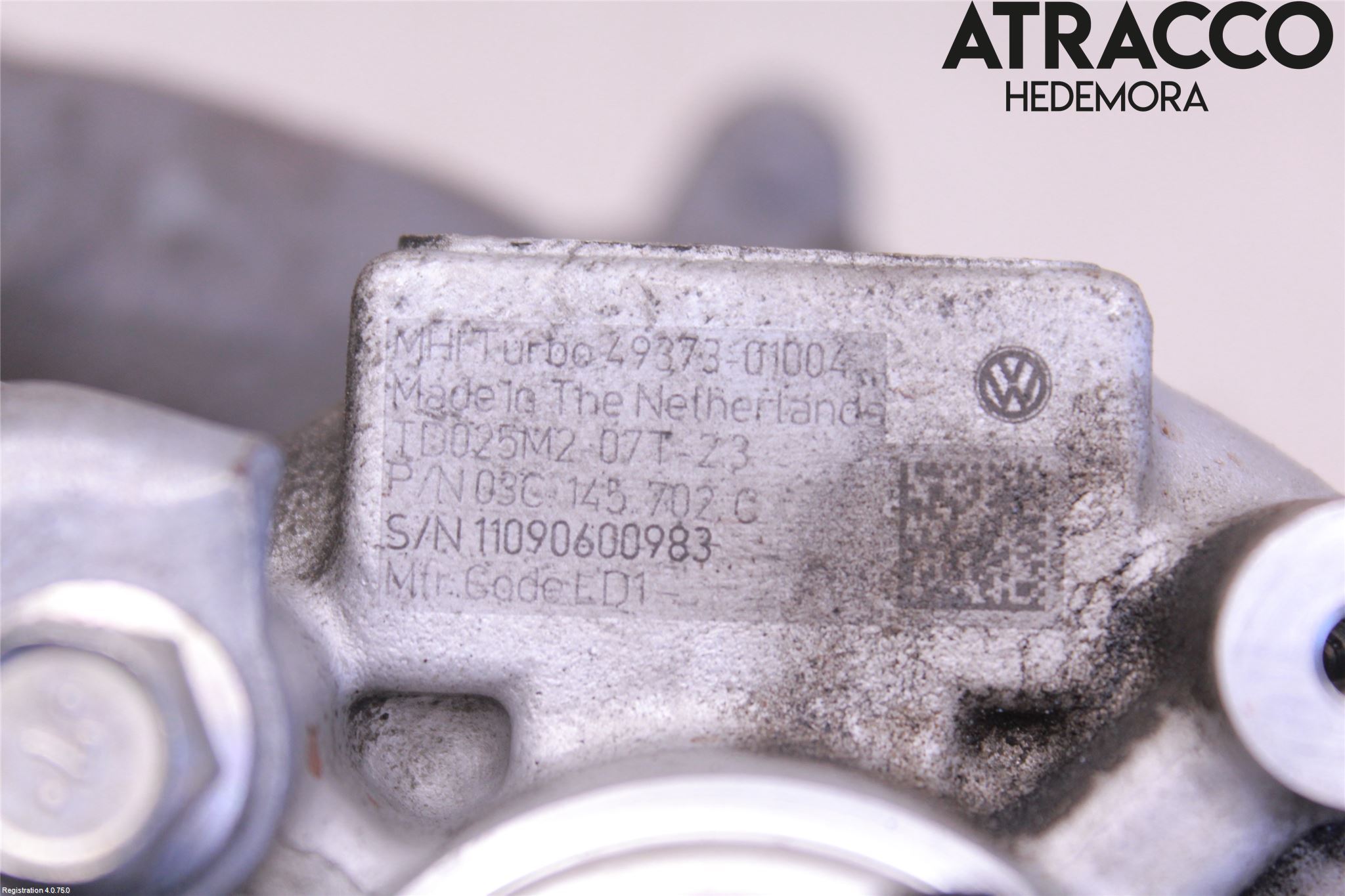 Volkswagen VW GOLF VI 09-13 Turboaggregat