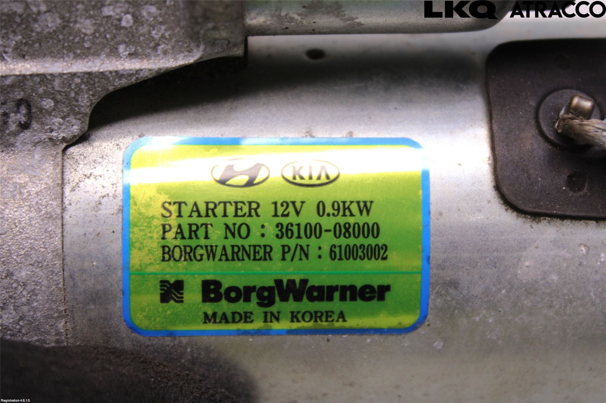 Hyundai BAYON BC3 21- Startmotor