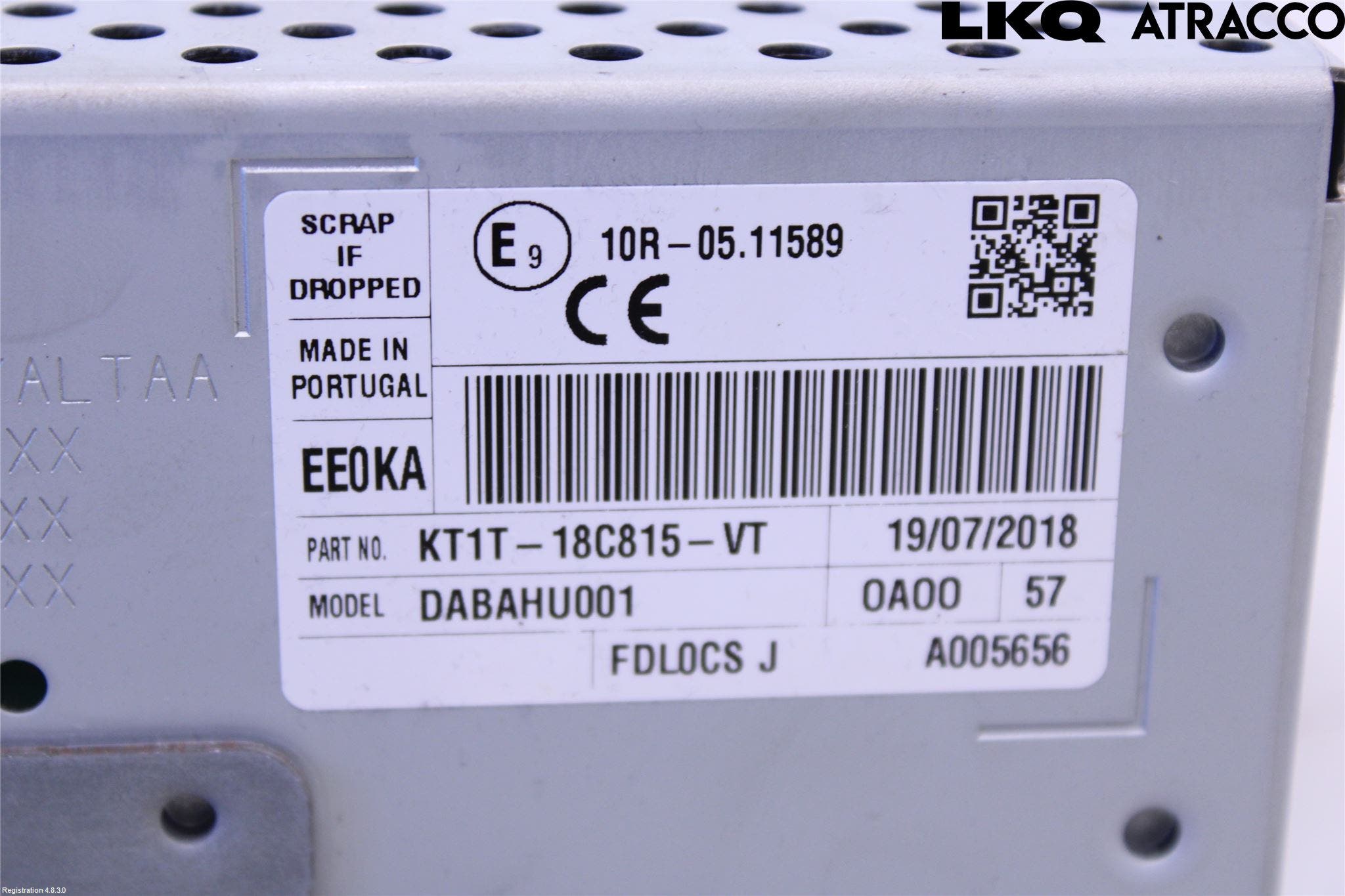 Ford TRANSIT/TOURNEO CONNECT 13-22 Cd Radio - Multimediapanel