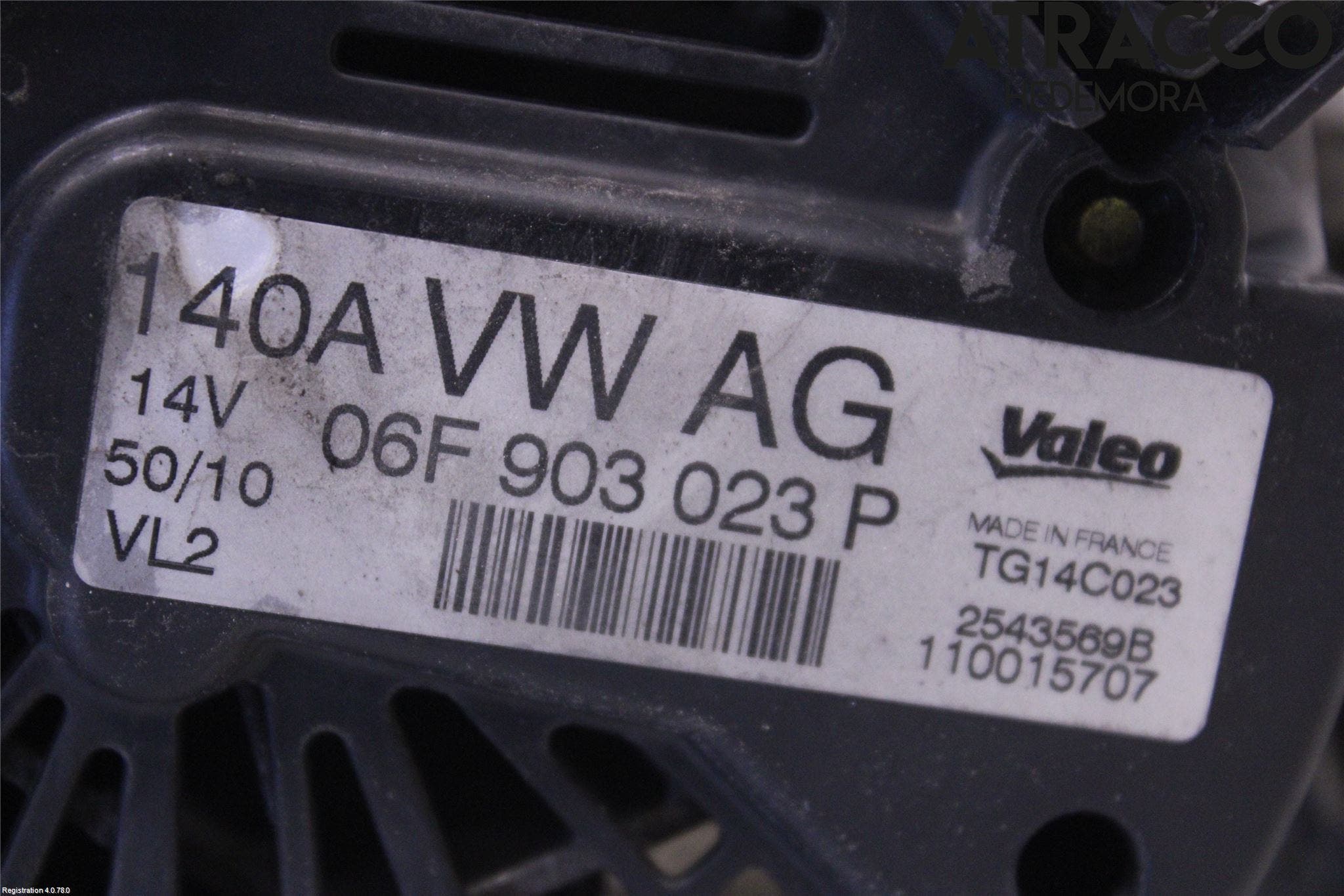 Skoda SUPERB 09-15 Generator