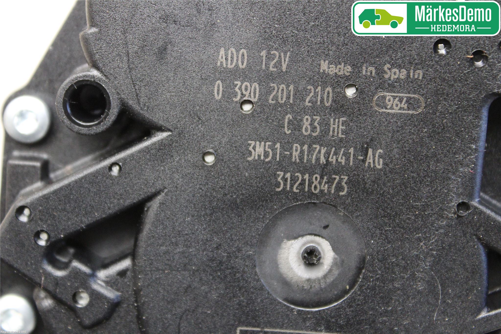 Ford S-MAX 06-15 Torkarmotor Baklucka