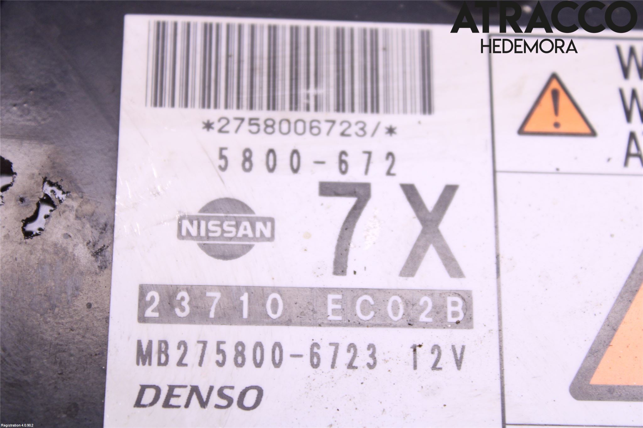 Nissan NAVARA 05-16 Styrenhet Inspump Diesel