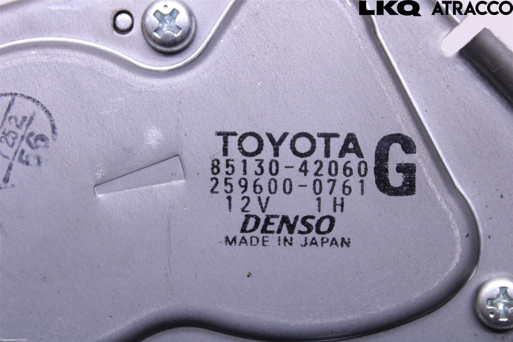 Toyota RAV 4 06-12 Torkarmotor Baklucka