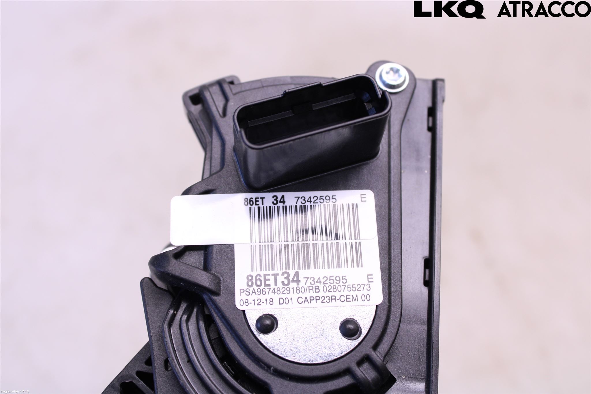 Citroen DS 7 CROSSBACK 19-23 Gaspedal