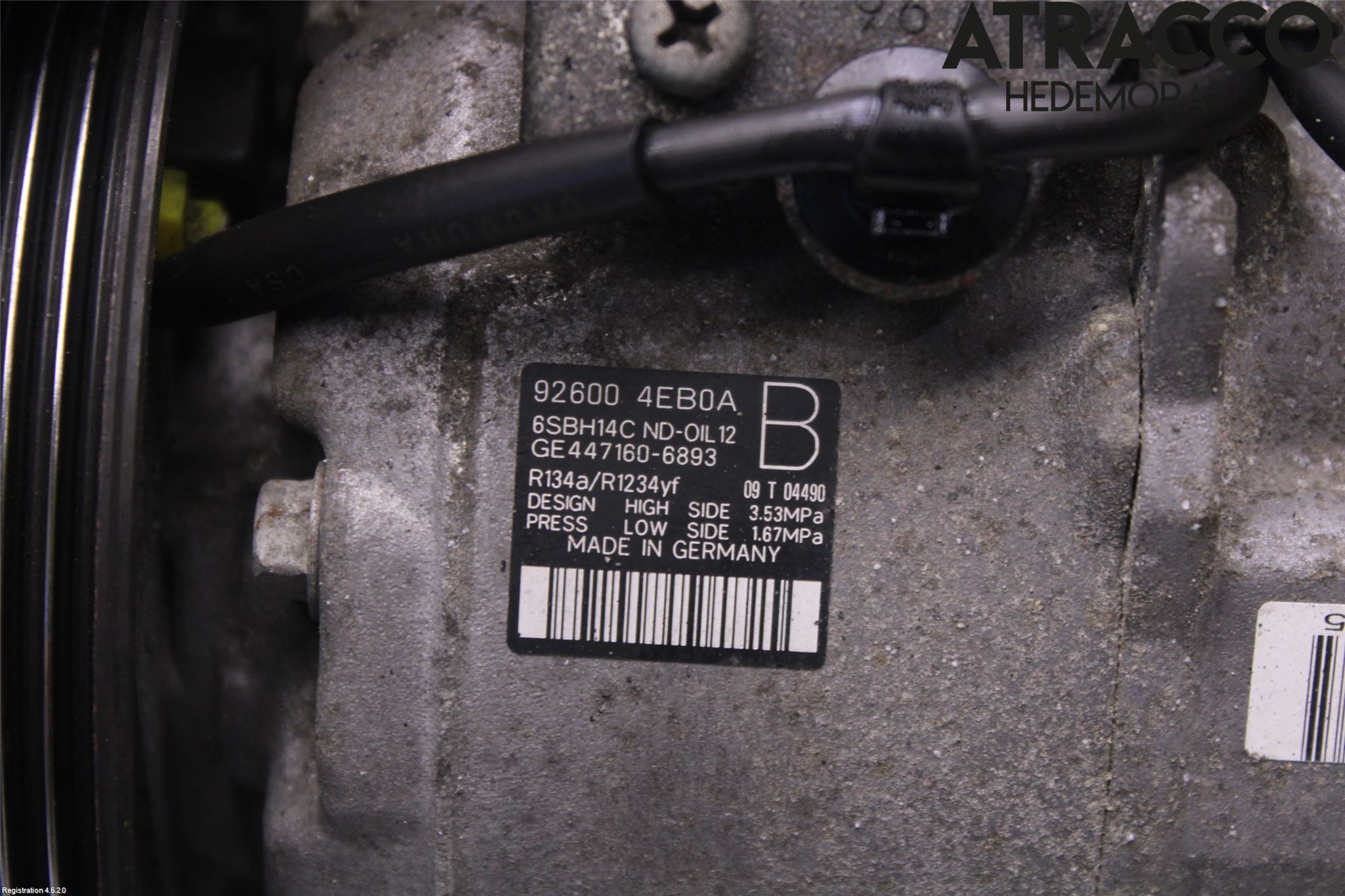 Nissan QASHQAI 14-17 Ac Kompressor
