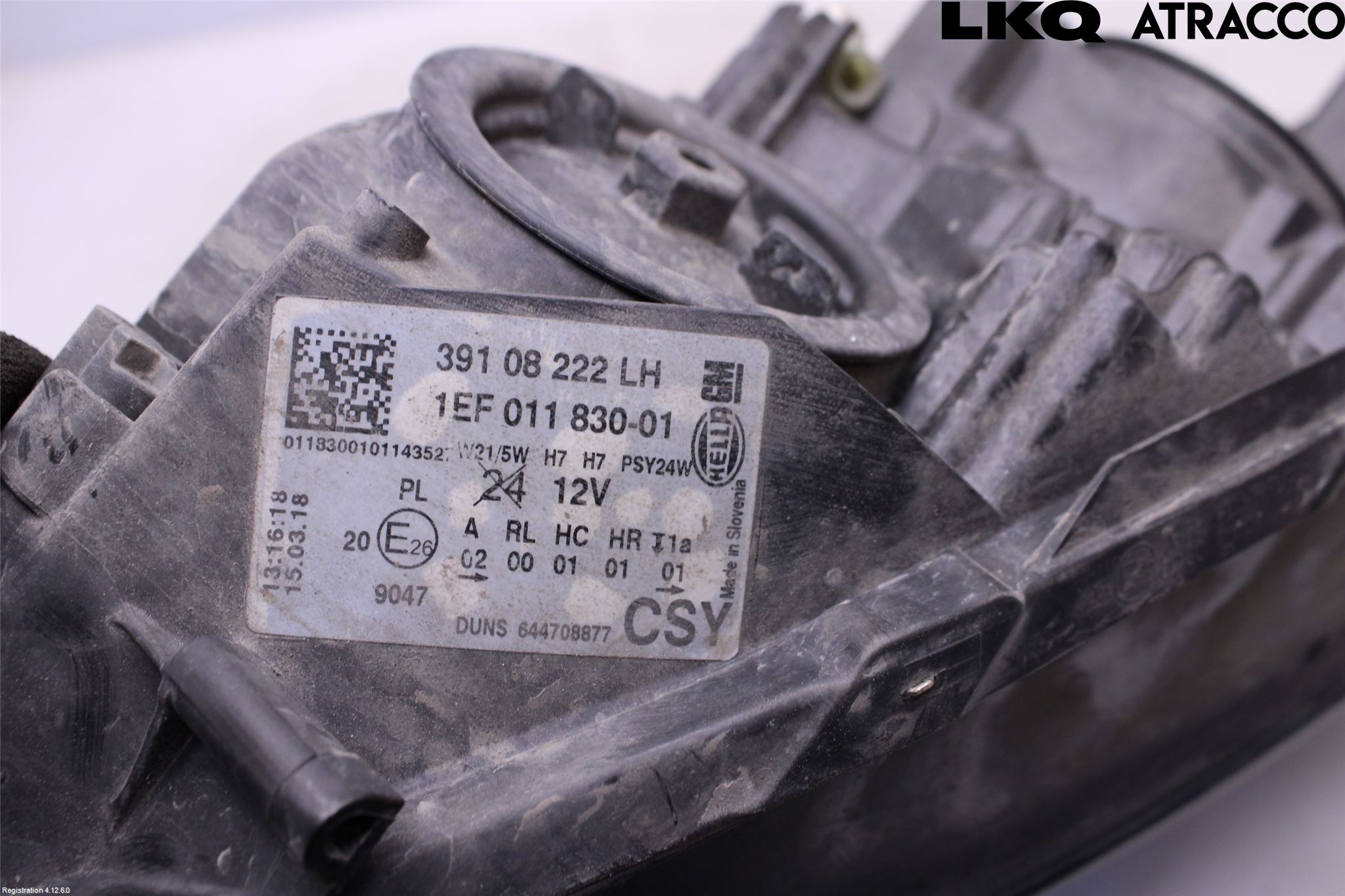 Opel CORSA E 15-19 Strålkastare Vänster
