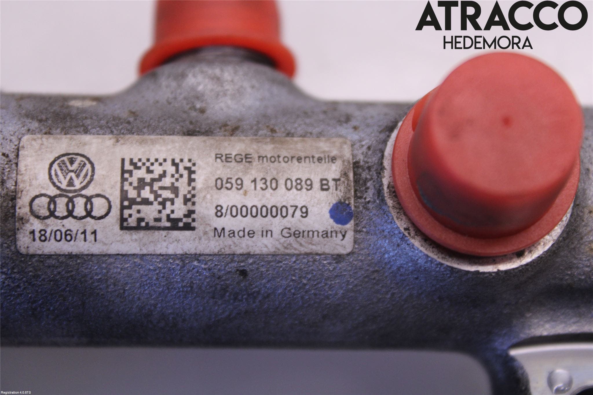 Porsche CAYENNE 03- Inj. Fuelrail