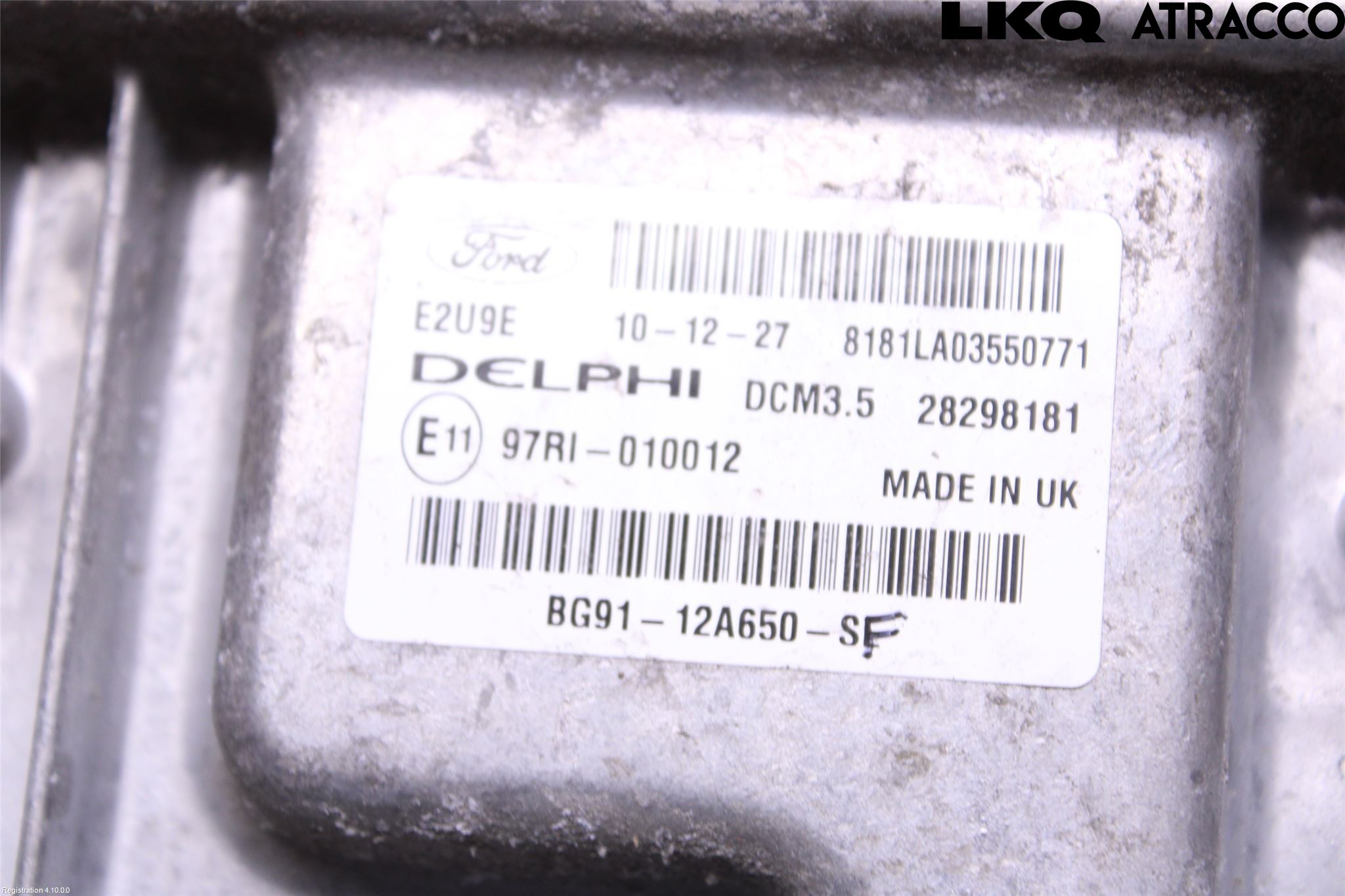 Ford MONDEO 07-15 Styrenhet Inspump Diesel