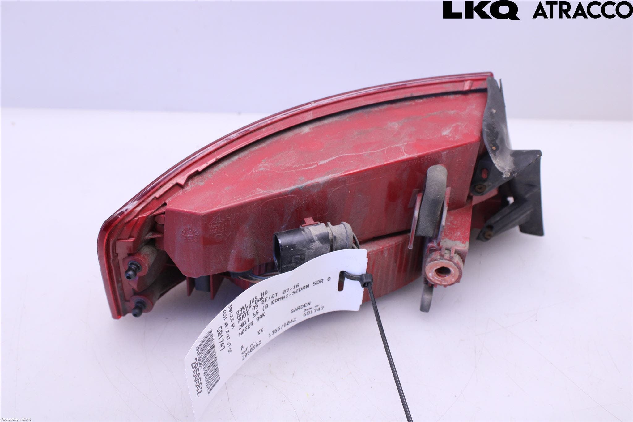 Audi A5 07-16 Bakljus Höger