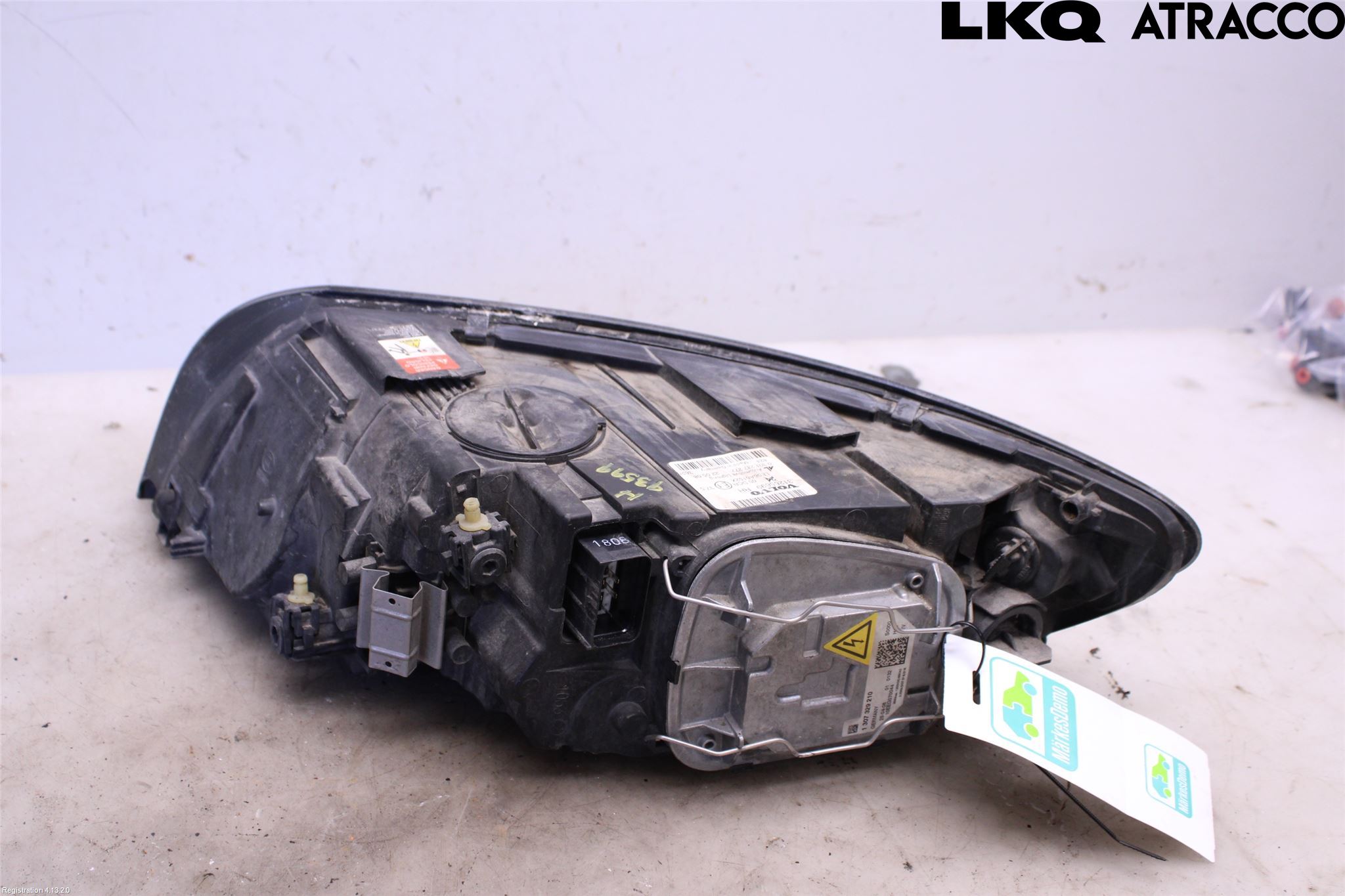 Volvo V50 08-12 Strålkastare Höger