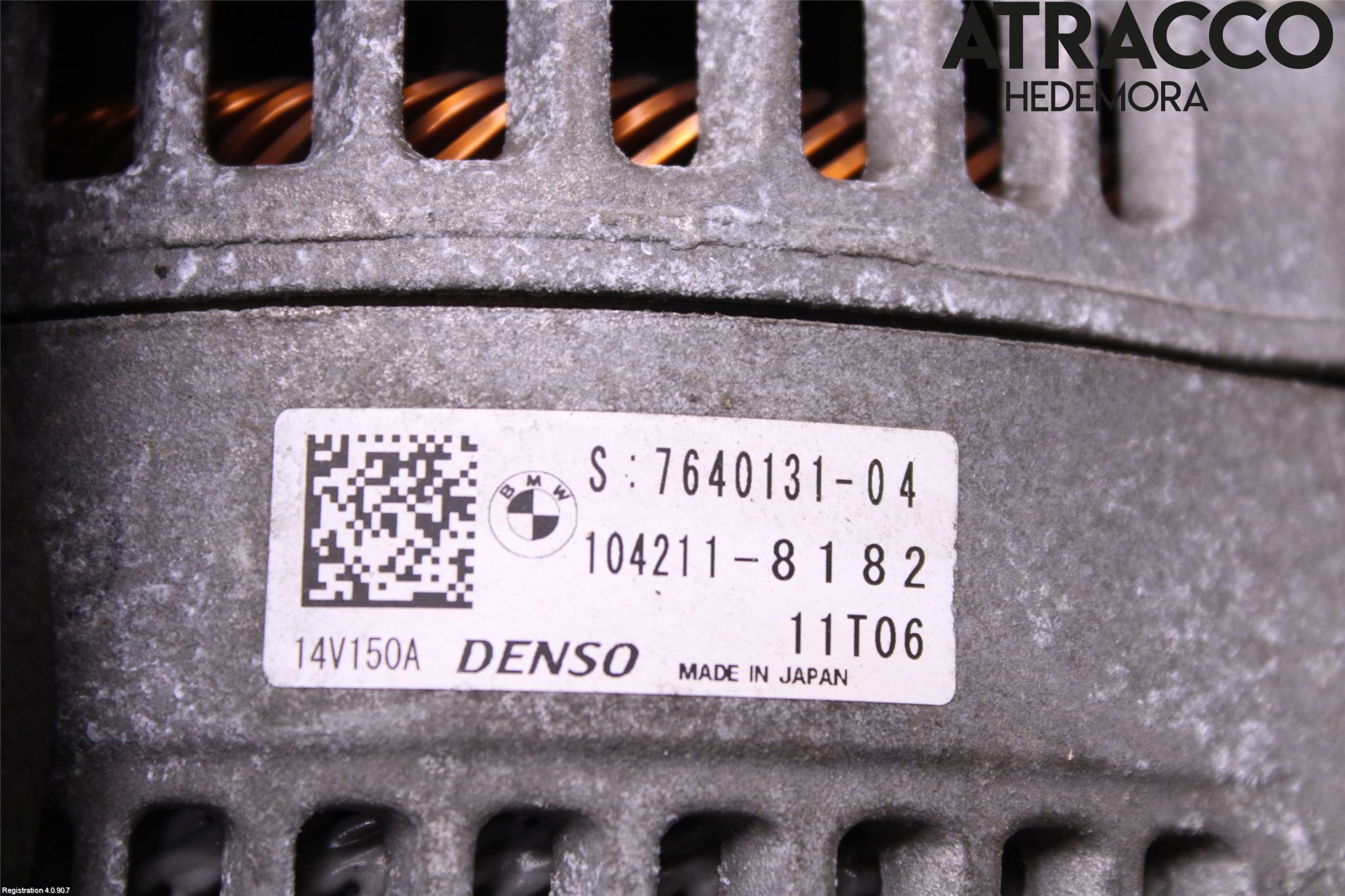 BMW 3 F30/F31/F80 12-19 Generator