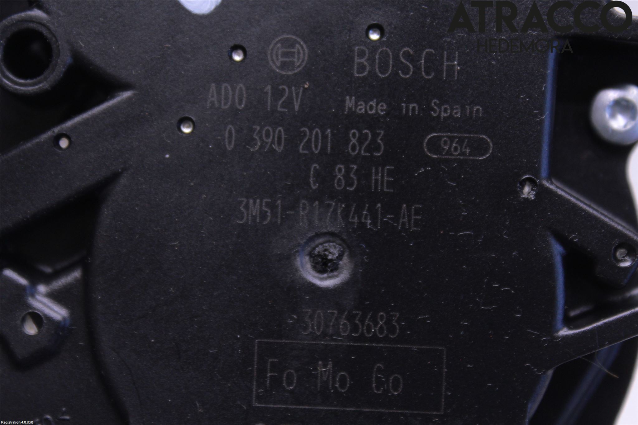 Ford FOCUS C-MAX I 07-10 Torkarmotor Baklucka