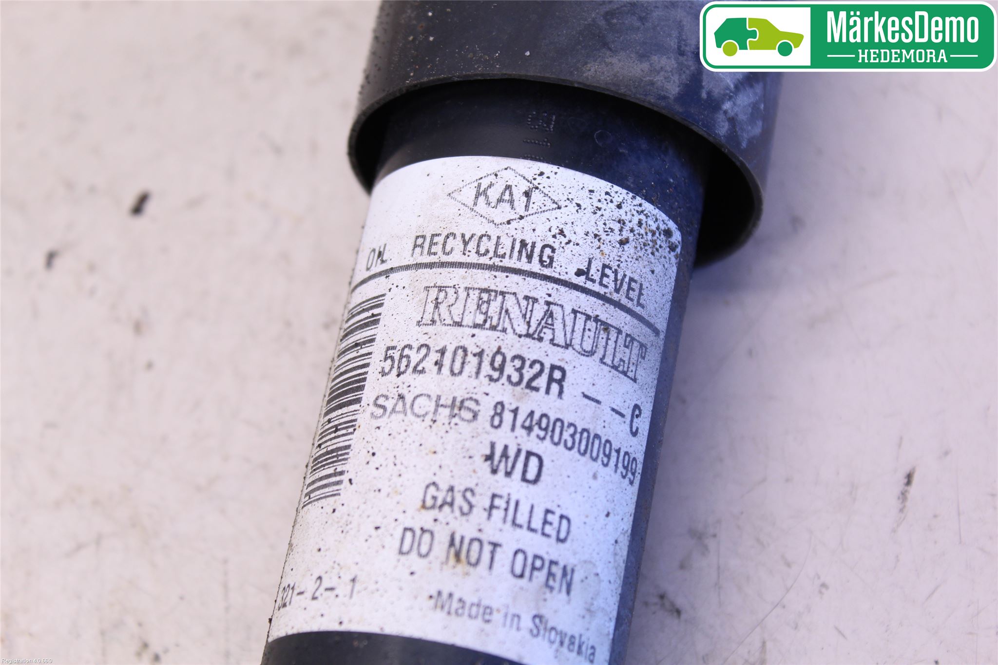 Dacia LODGY 12-18 Stötdämpare Bak