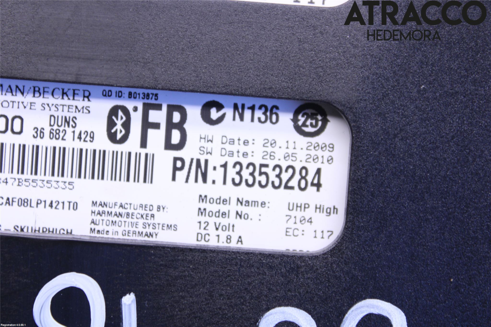 Saab 9-5 10-12 Styrenhet Tal