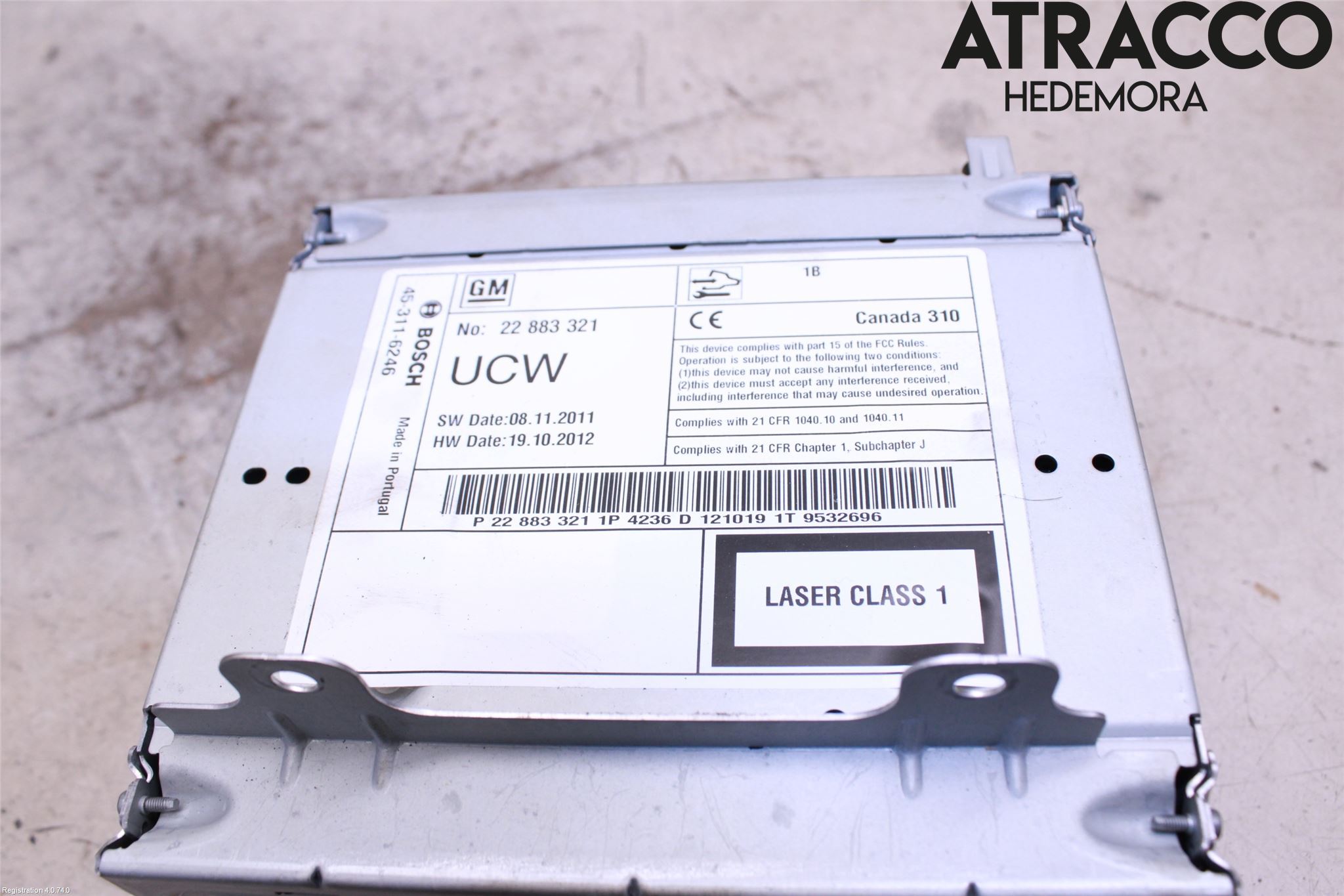 Opel INSIGNIA 09-16 Cd Radio - Multimediapanel