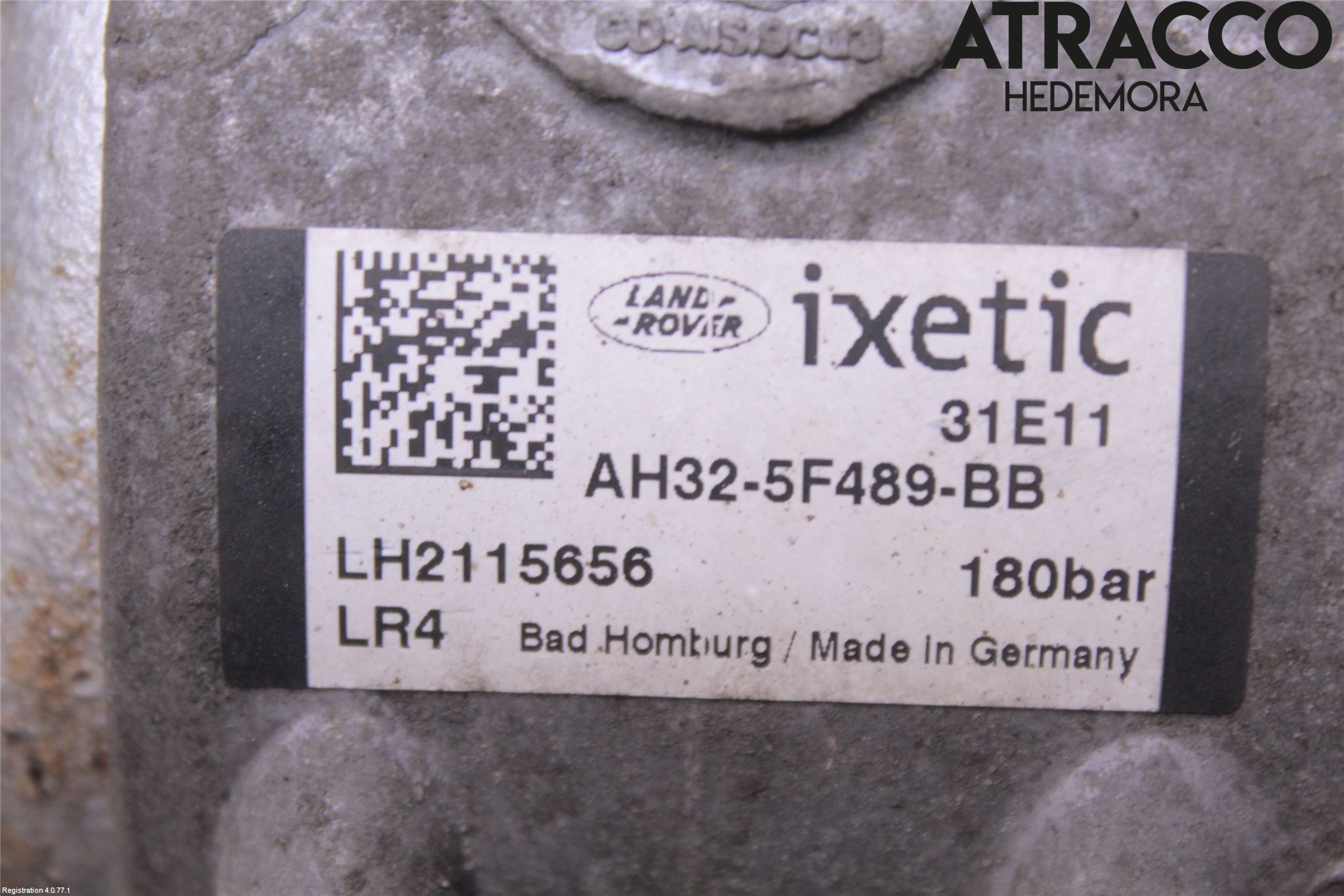 Landrover RANGE ROVER SPORT (L320) 10-13 Fjädr Hydraulpump