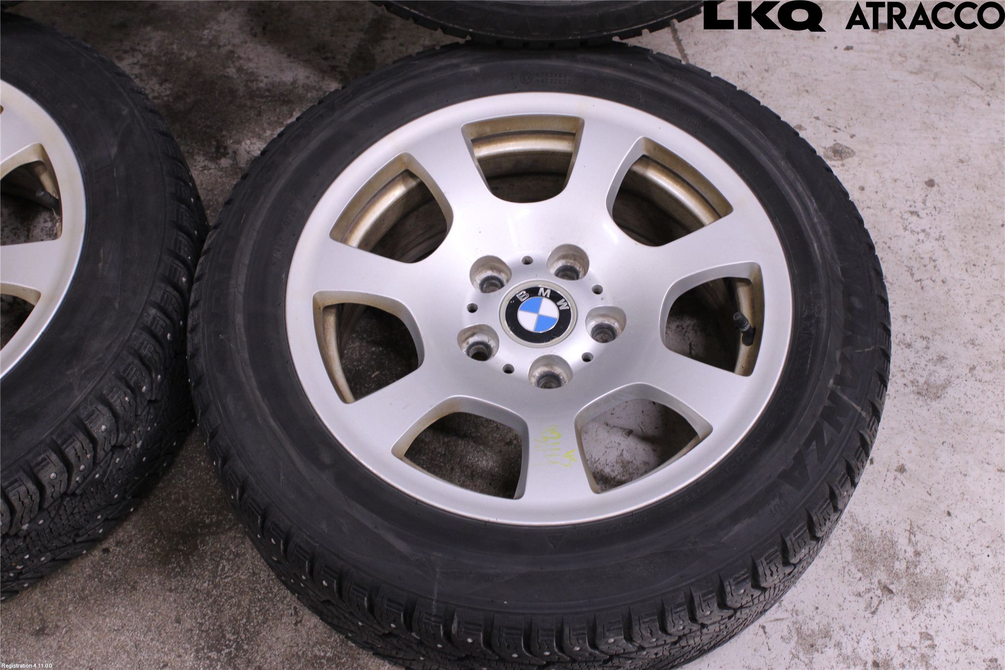 BMW 5 E60/61 Sed/Tou 02-10 Vinterdäck Alumfälg 4St