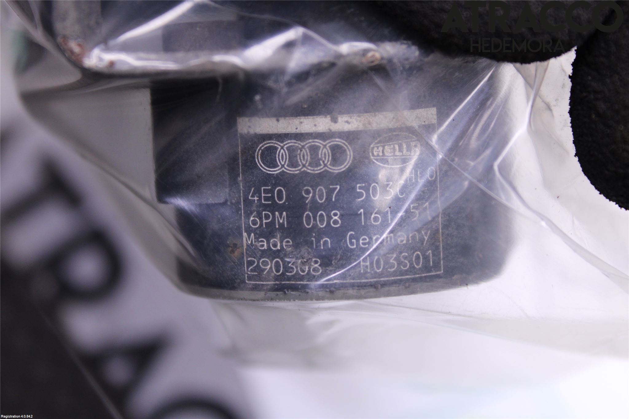 Audi A8/S8 4E  02-09 Lastavkänningsdon