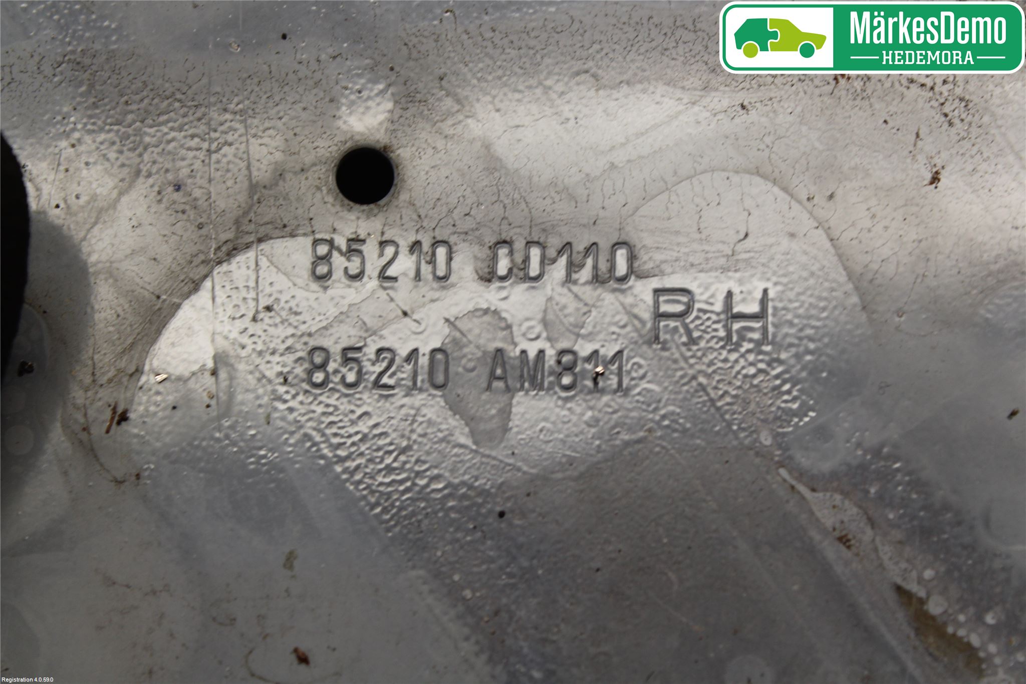 Nissan 350Z Stötfångarbärjärn Bak