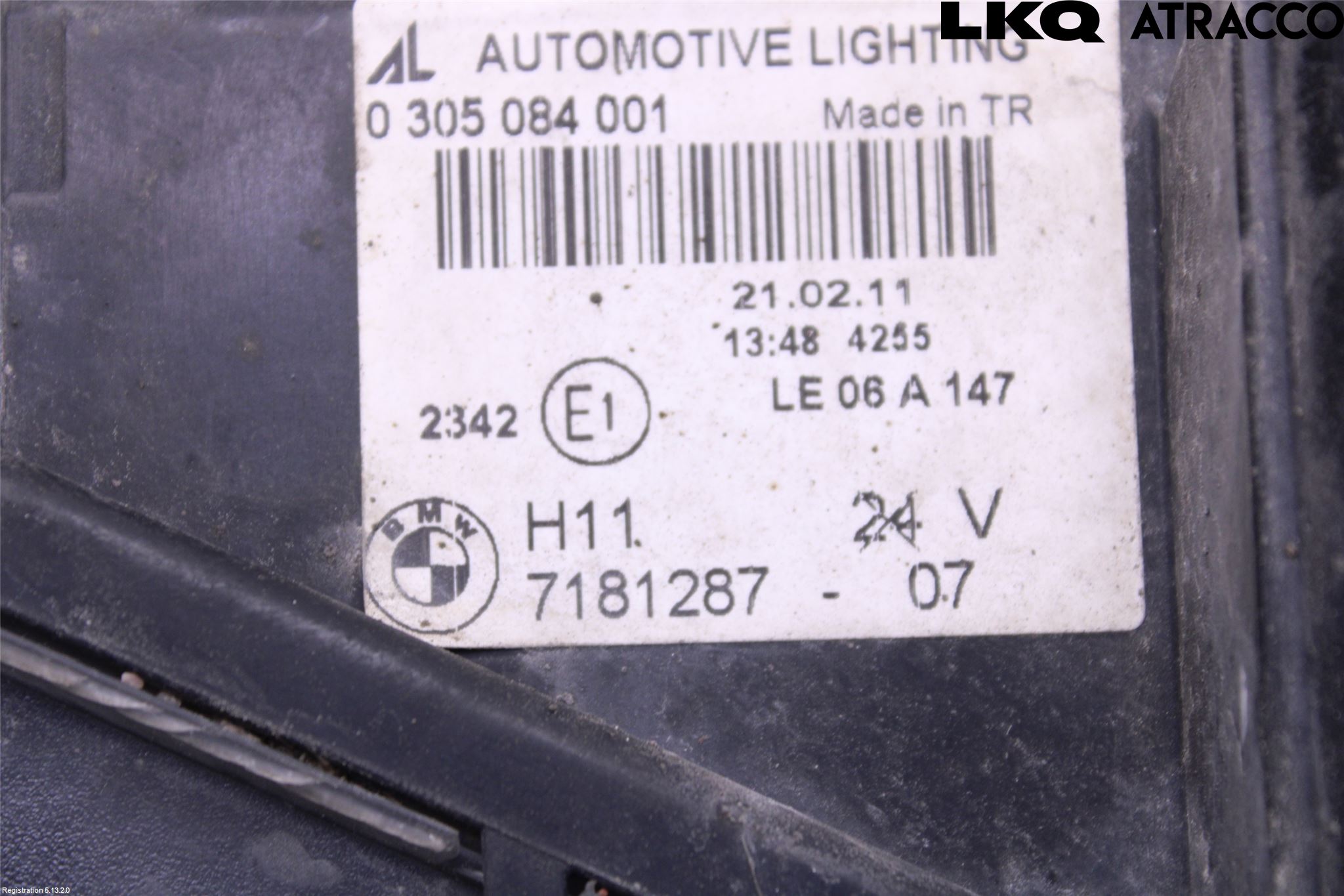 BMW 1 E87/81 5D/3D 03-11 Dimljus-Varselljus Fram
