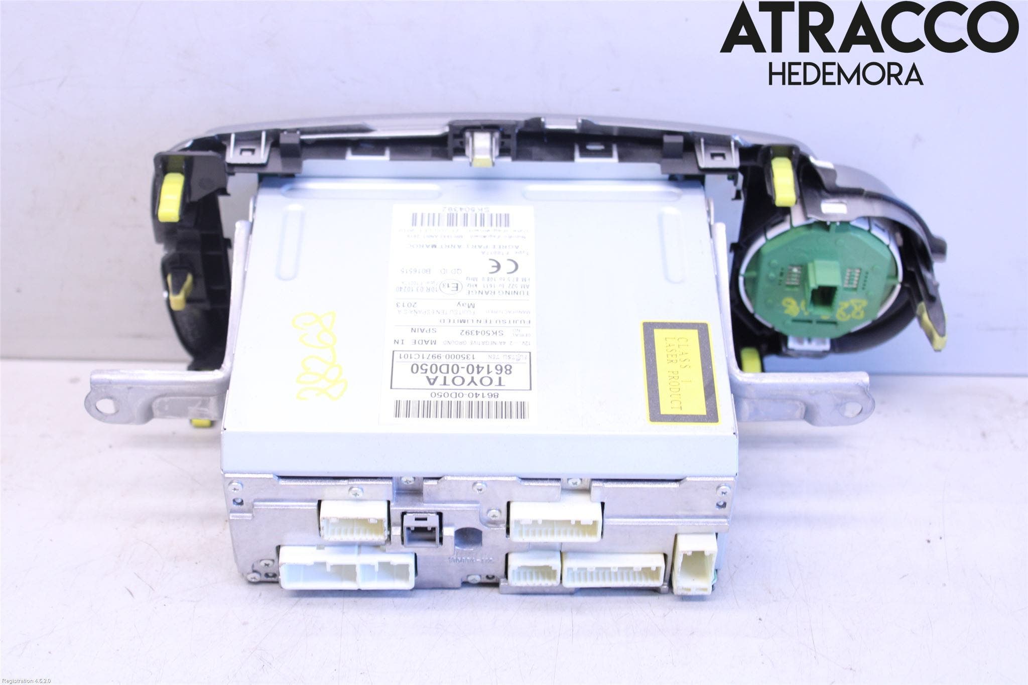 Toyota YARIS XP130 12-14 Cd Radio - Multimediapanel