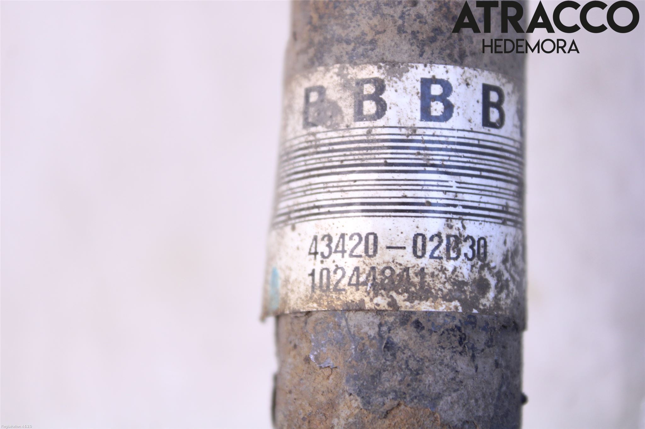 Toyota AURIS 13-19 Drivaxel Fram Vänster