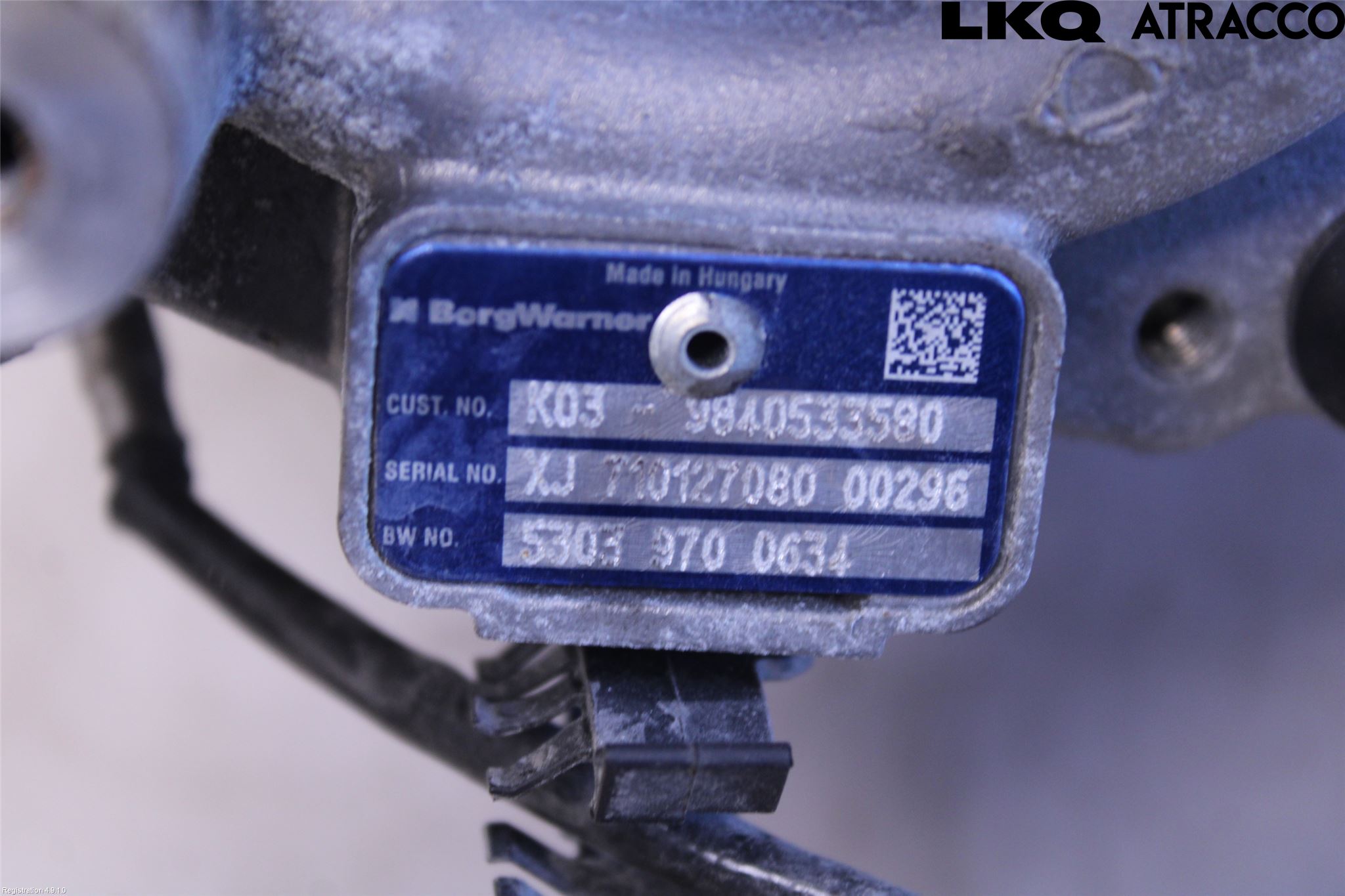 Peugeot EXPERT/E-EXPERT 17- Turboaggregat