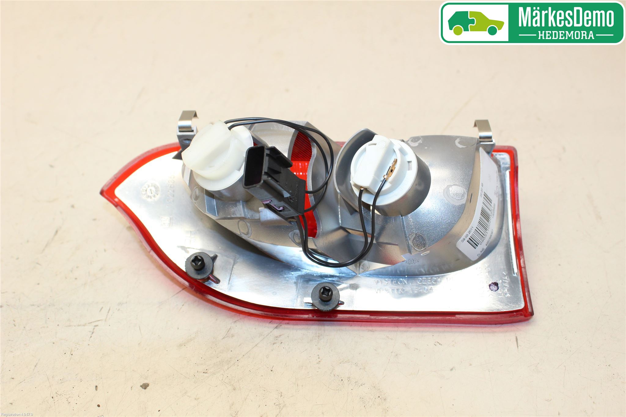 Opel INSIGNIA 09-16 Dimljus/Reflex Bak