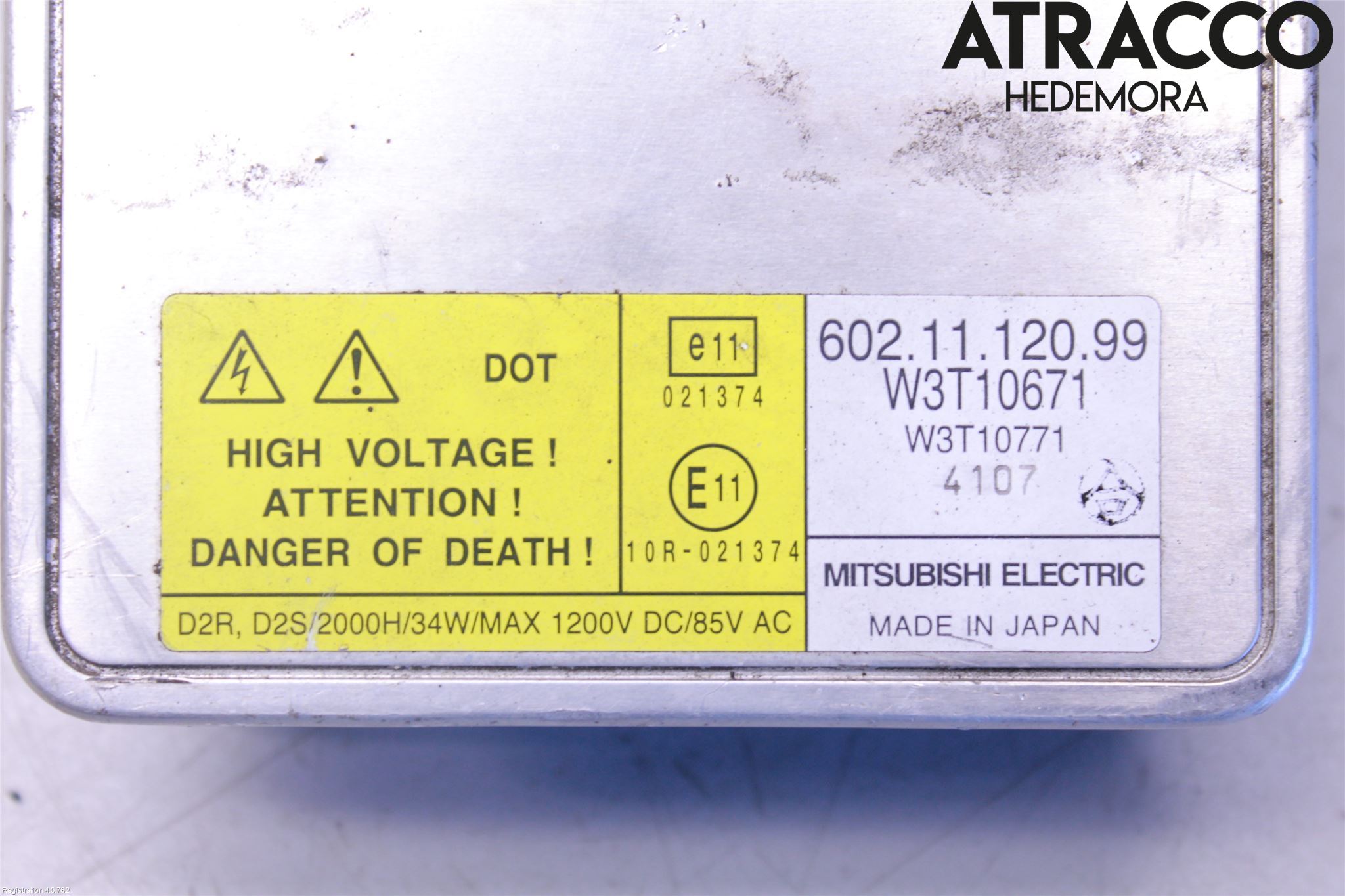 Audi A4/S4 01-05 Styrenhet Strålkastare