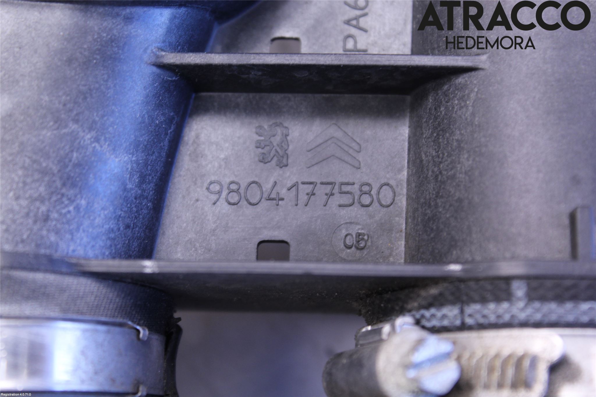 Peugeot PARTNER 16-18 Laddluft-Intercoolerrör