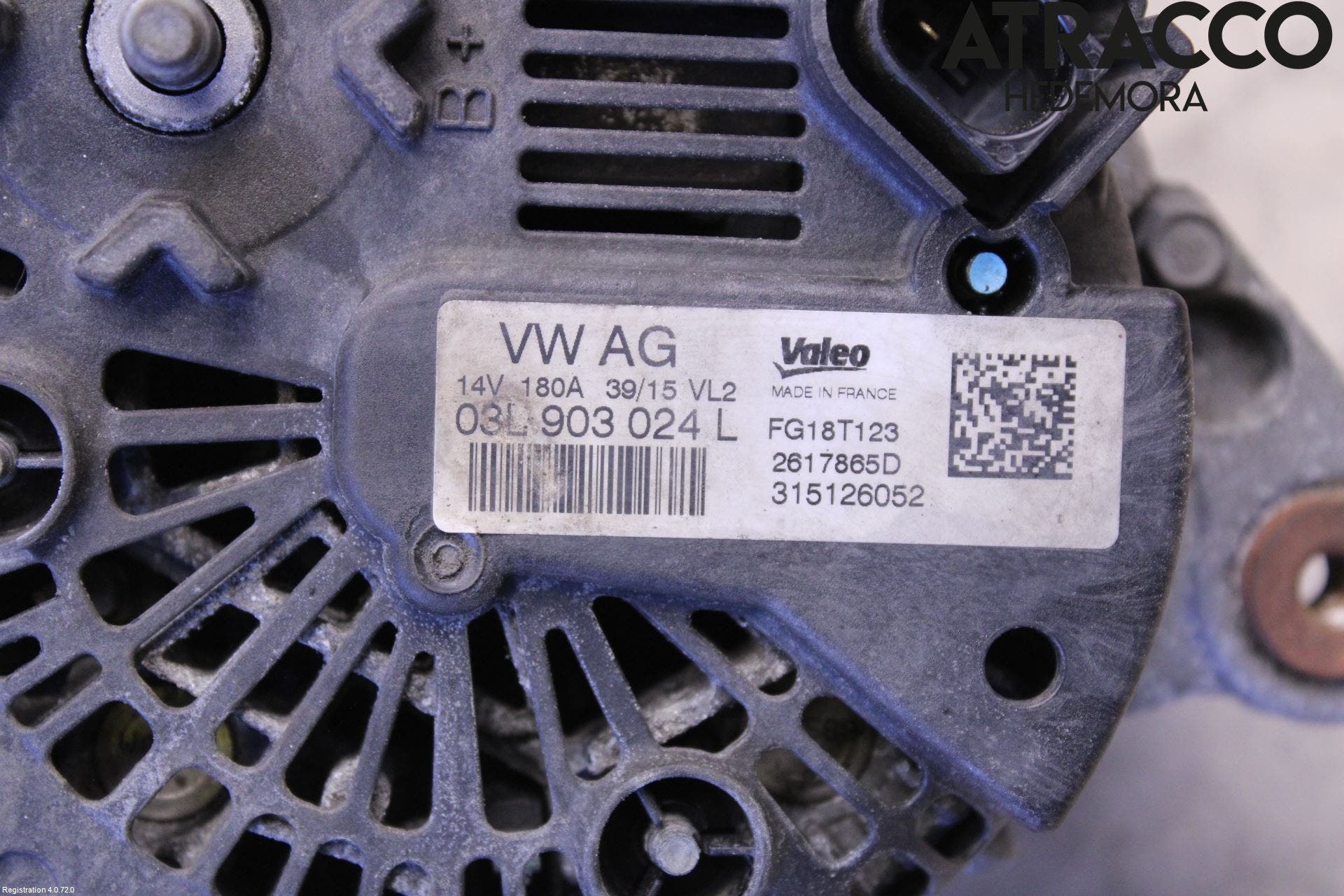 Volkswagen VW PASSAT 15-19 Generator