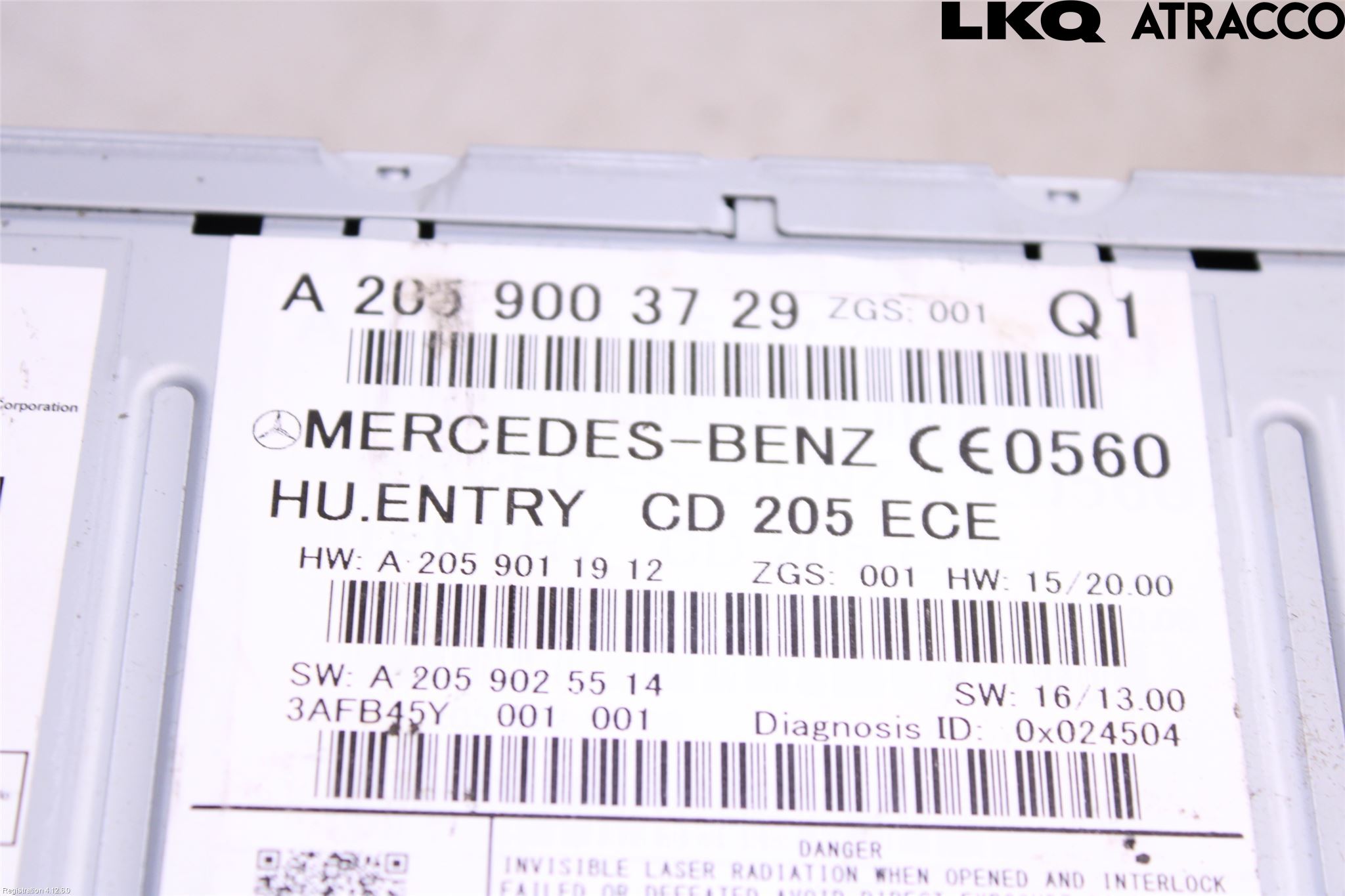 Mercedes-Benz MB C-KLASS (W205) 14-21 Radio
