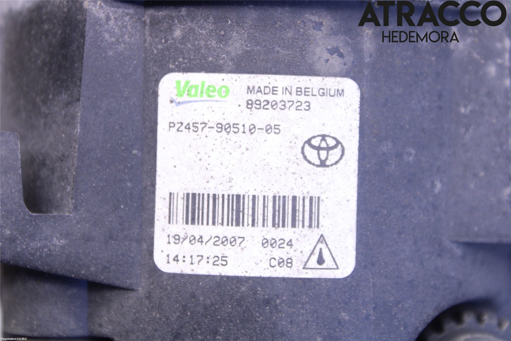 Toyota AYGO 06-14 Dimljus-Varselljus Fram