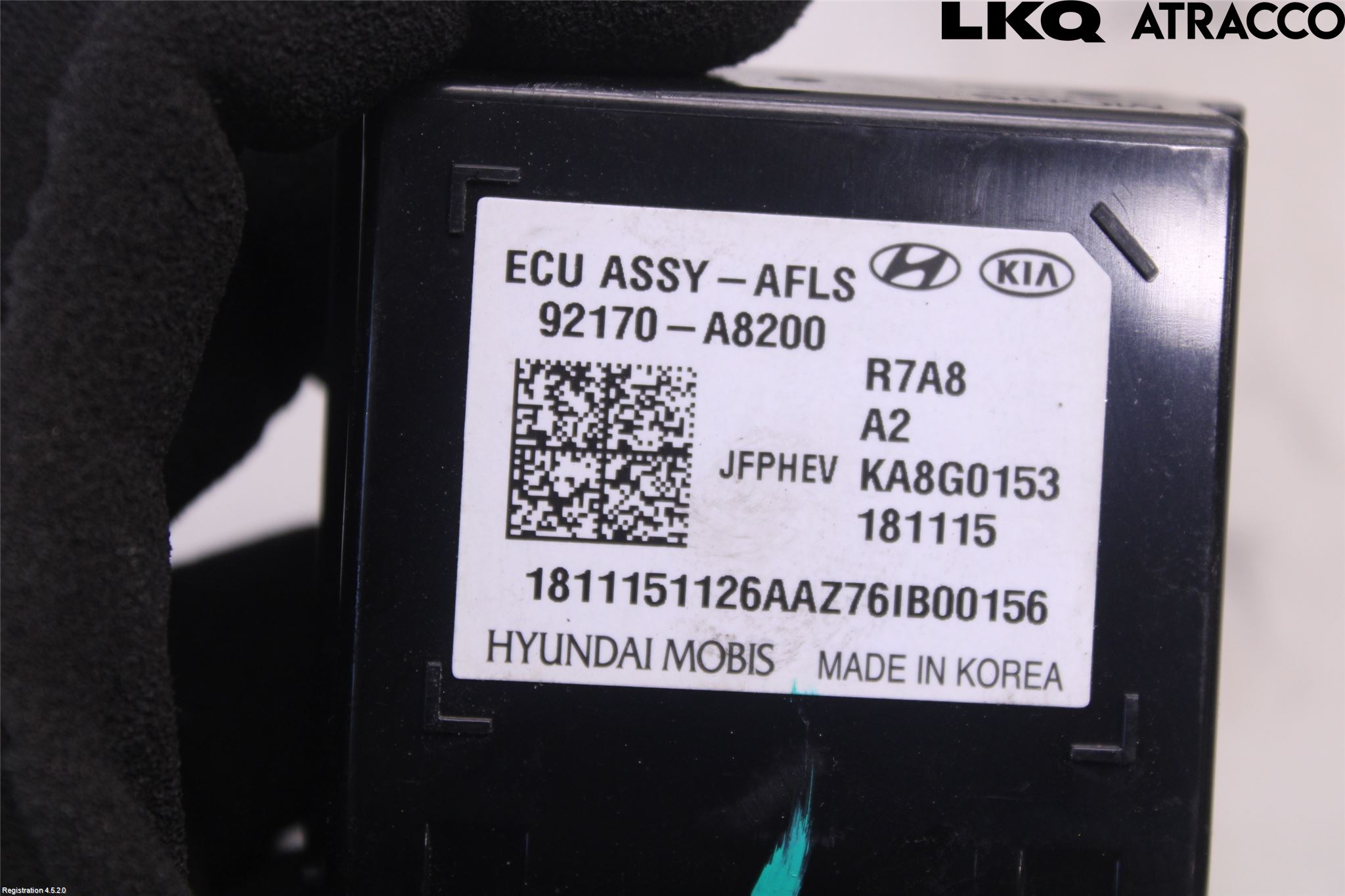 Kia OPTIMA 16-20 Styrenhet Övrigt