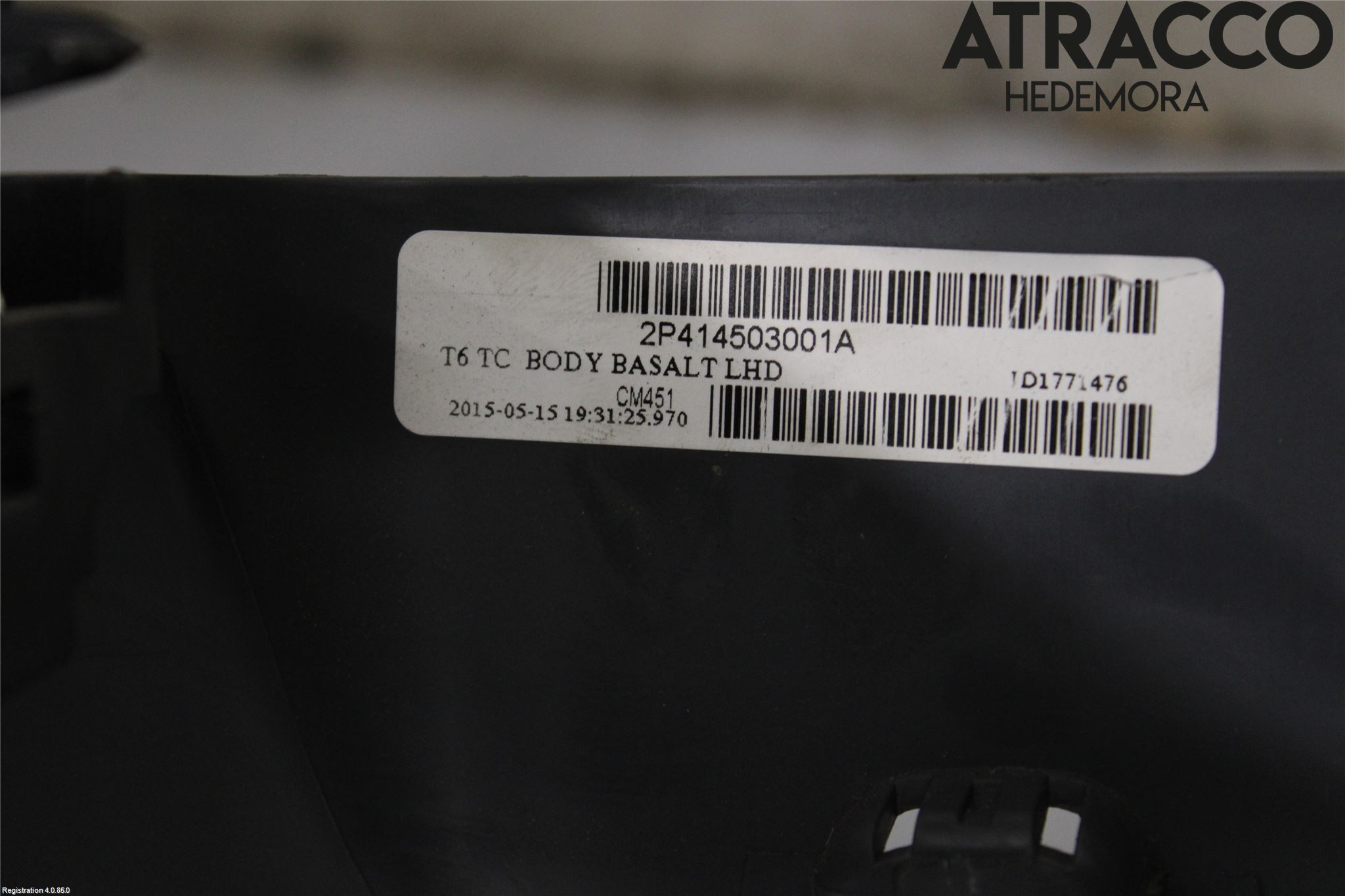 Ford RANGER EU 12-23 Inr Tunnelfack
