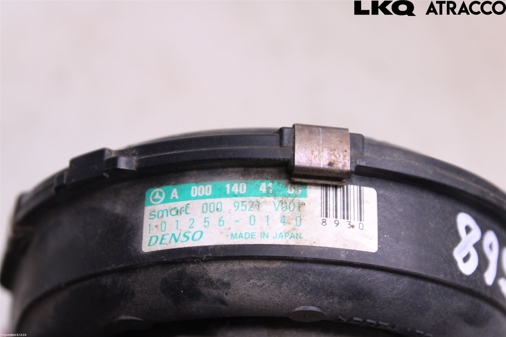 Smart ROADSTER Luftpump-Avgasrening