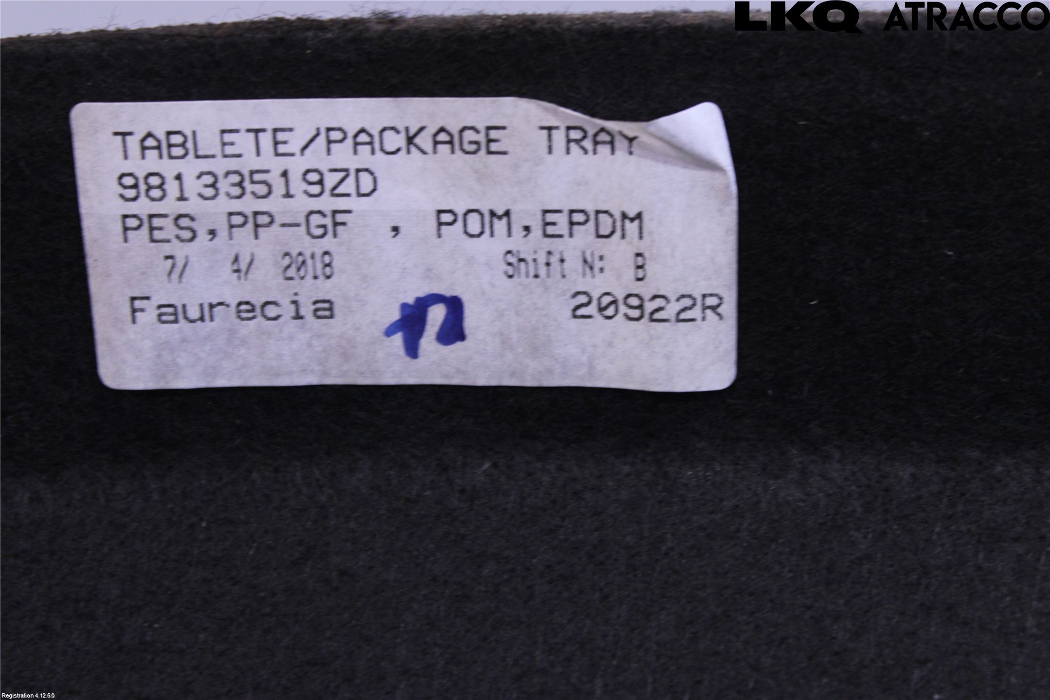 Citroen COTROEN C3 17-24 Hatthylla