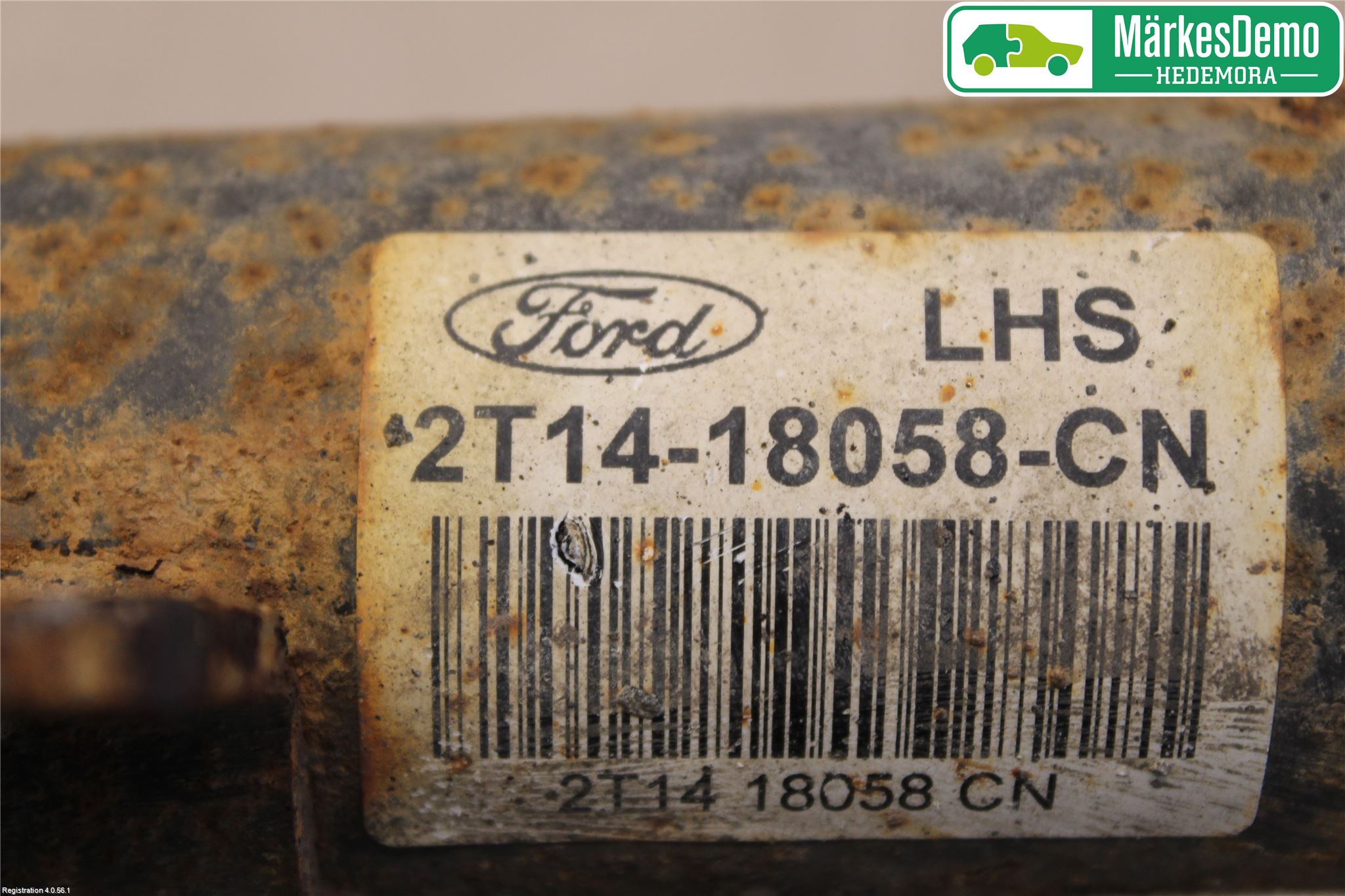 Ford TRANSIT CONNECT 03-08 Fjäderben Fram Vänster