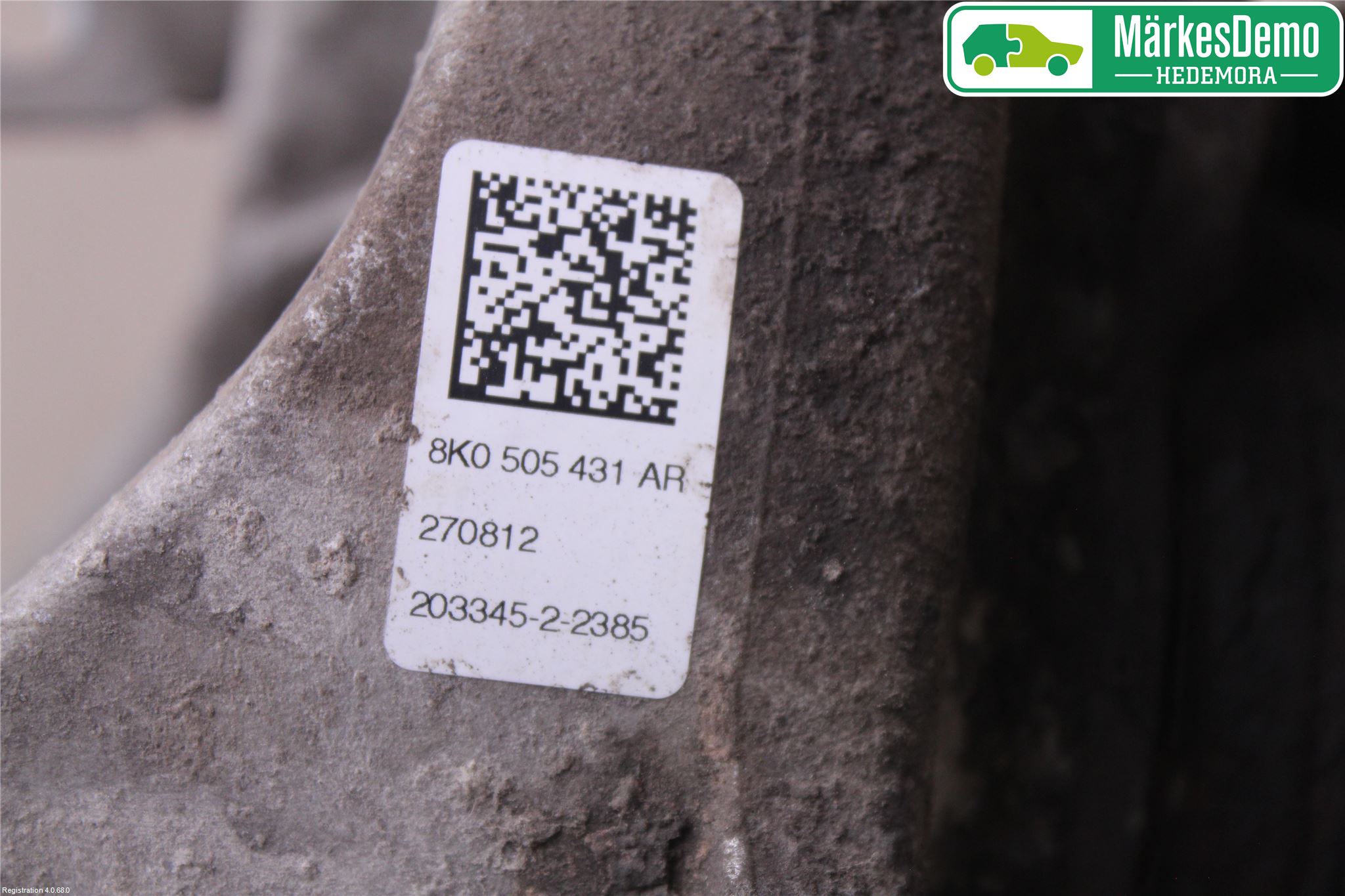 Audi A4 12-15 Hjullagerhus-Spindel Vä B