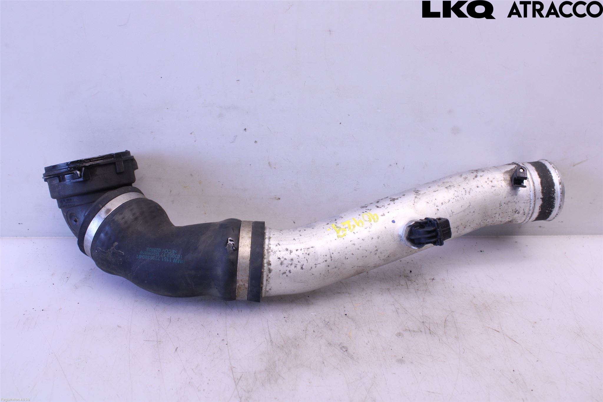 BMW 7 E65/66    00-08 Laddluft-Intercoolerrör