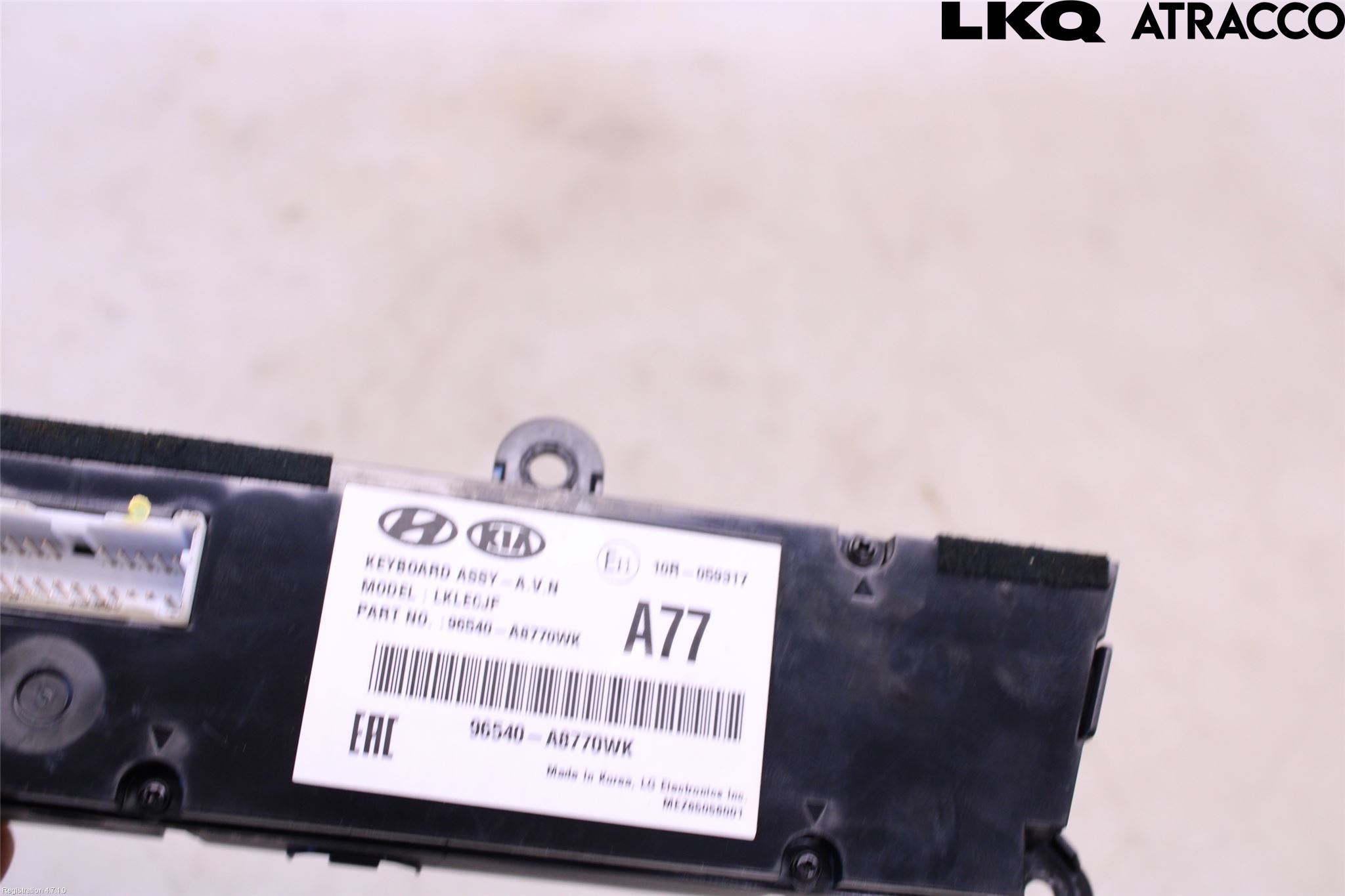 Kia OPTIMA 16-20 Cd Radio - Multimediapanel