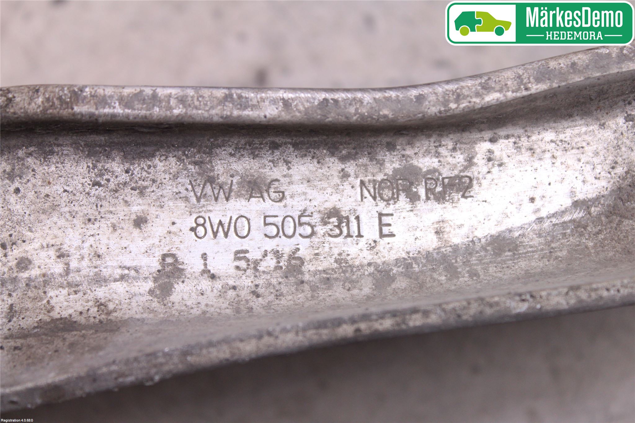 Audi A4/S4 B9 16-19 Bärarm Bak Vänster