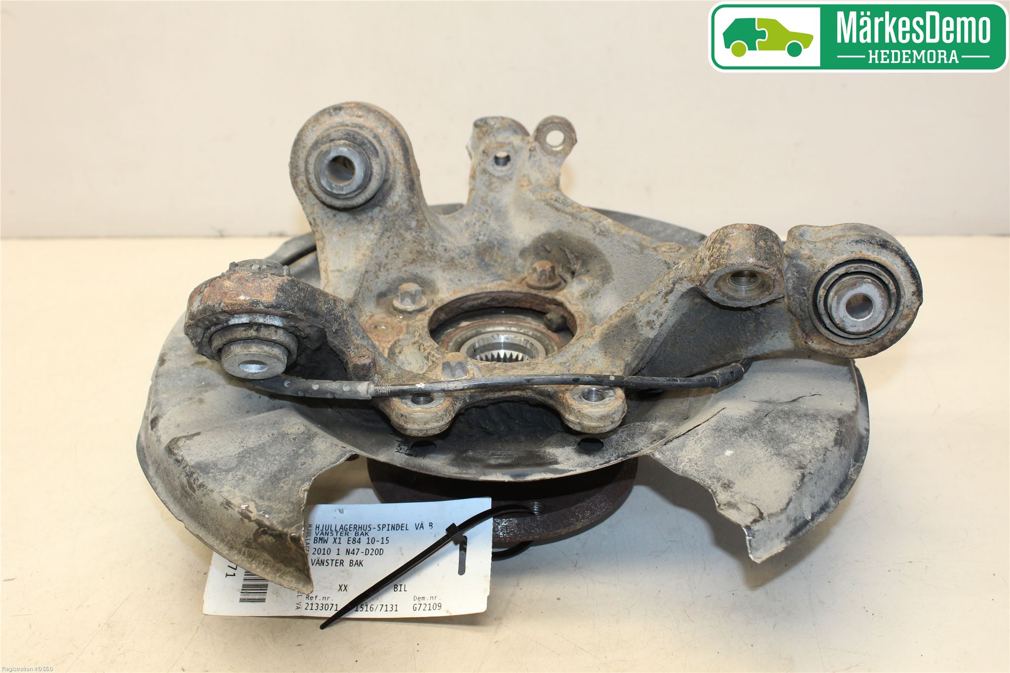 BMW X1 E84 10-15 Hjullagerhus-Spindel Vä B