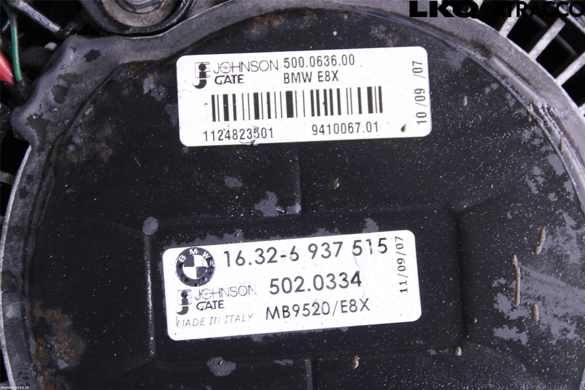 BMW 3 E90/91 SED/TOU 05-12 Kylfläkt El