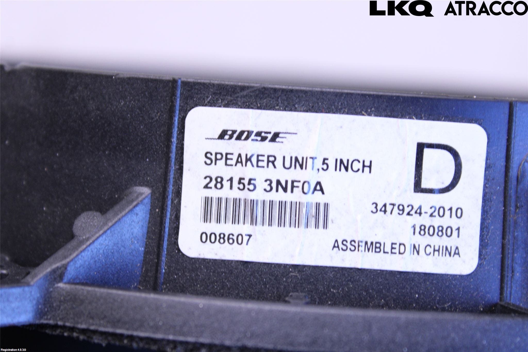 Nissan LEAF 18- Högtalare