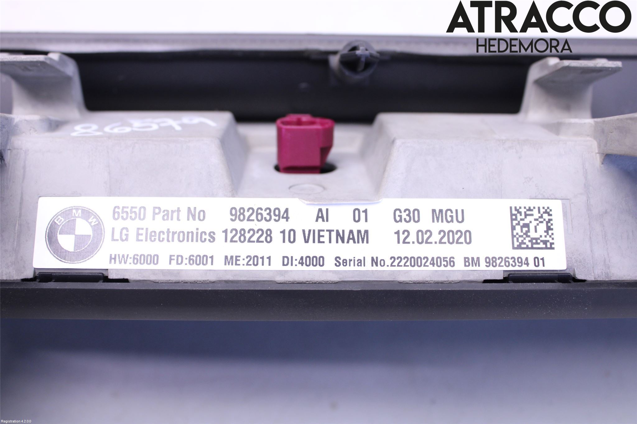 BMW 5 G30/G31/F90 17-23 Multifunktionsdisplay